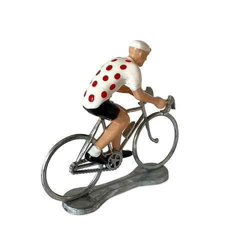 Red dots Cyclist Figurine