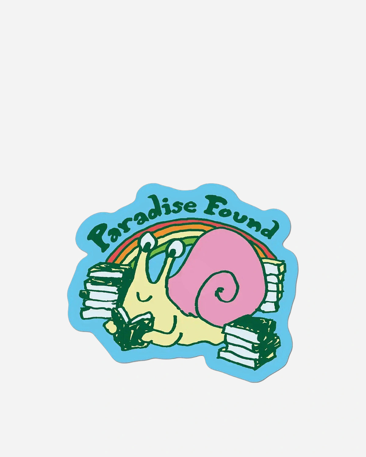 Paradise Found sticker