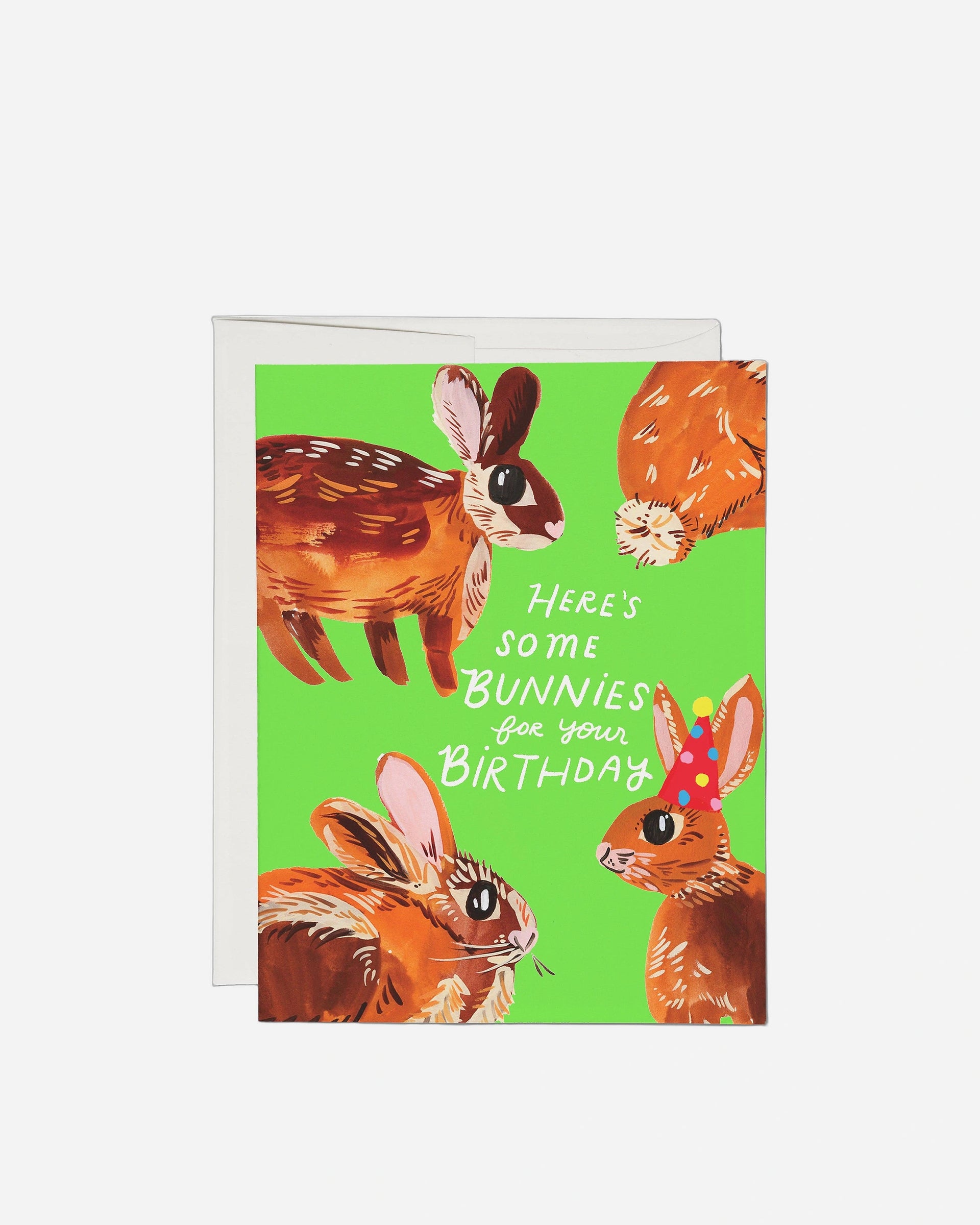 Here's Some Bunnies greeting card