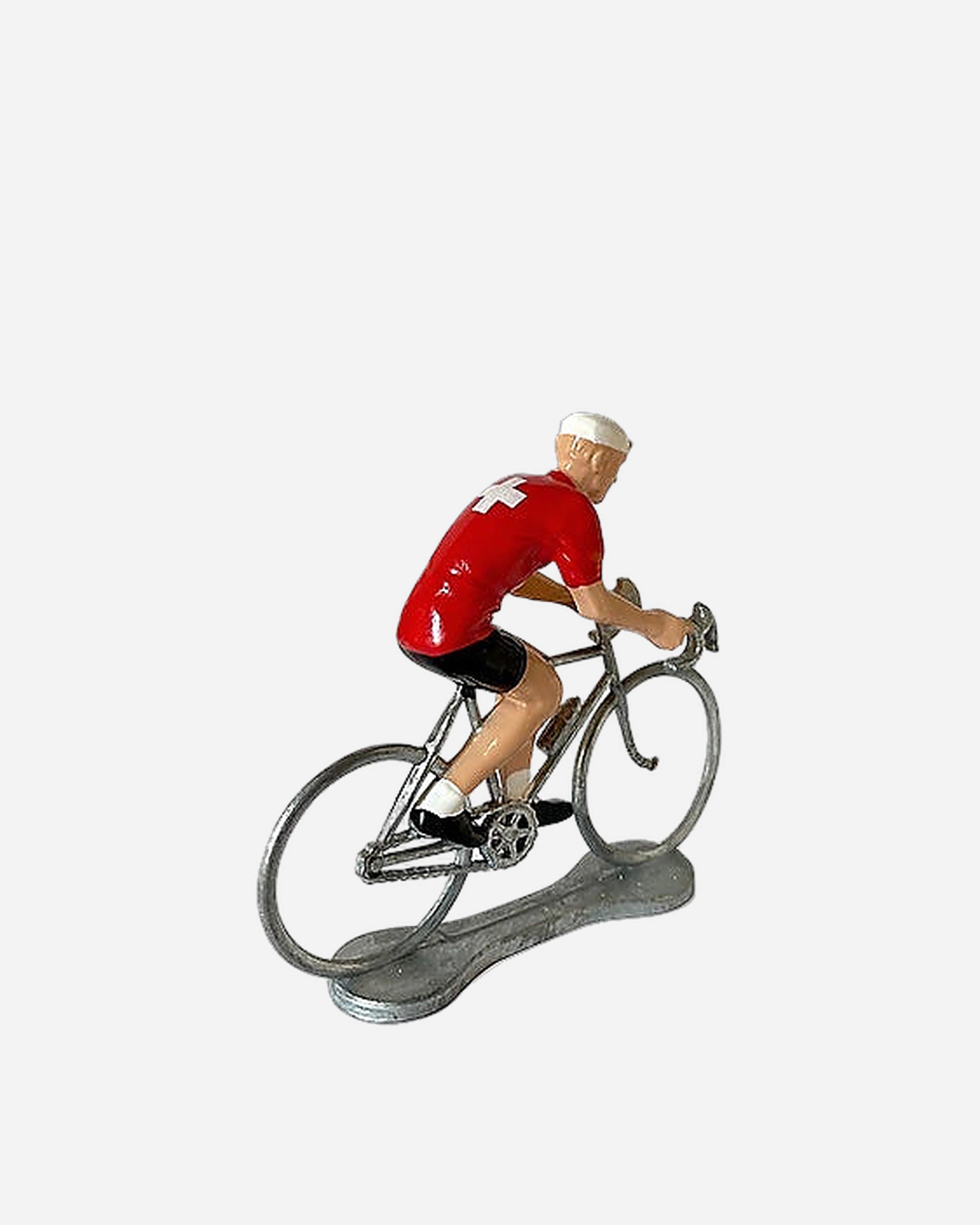 Switzerland Cyclist Figurine