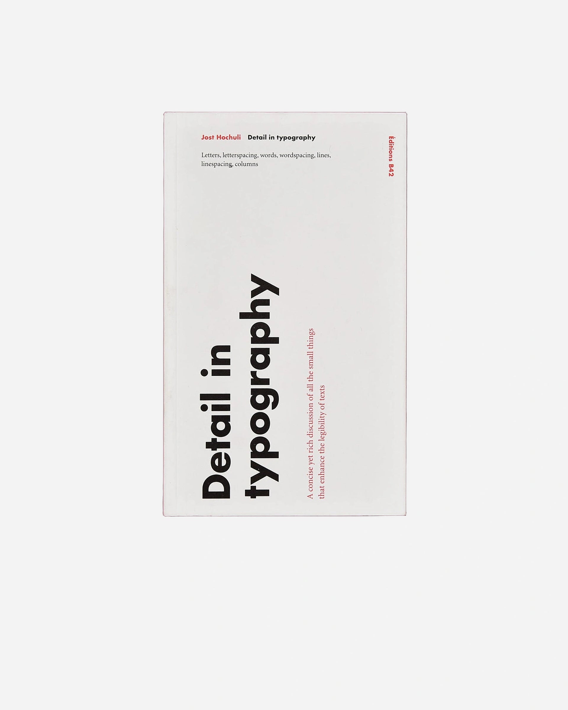 A photo of Detail In Typography