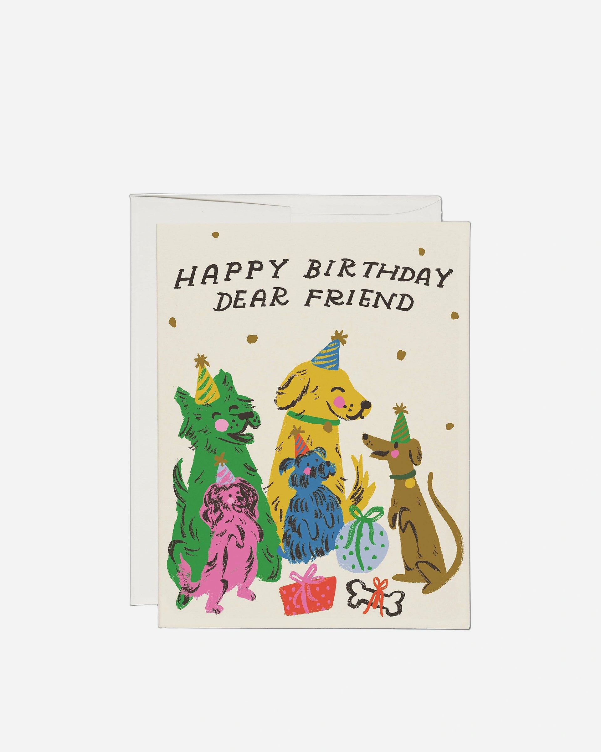 Puppy Party greeting card