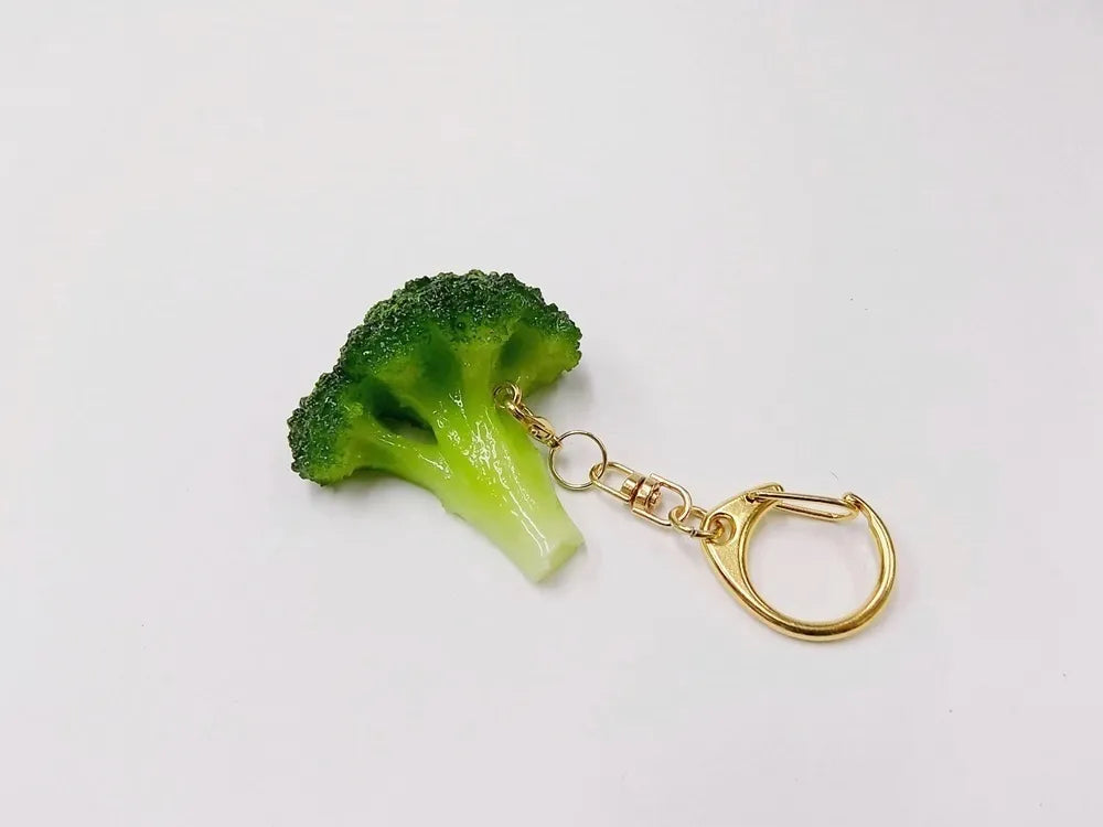 Broccoli keychain