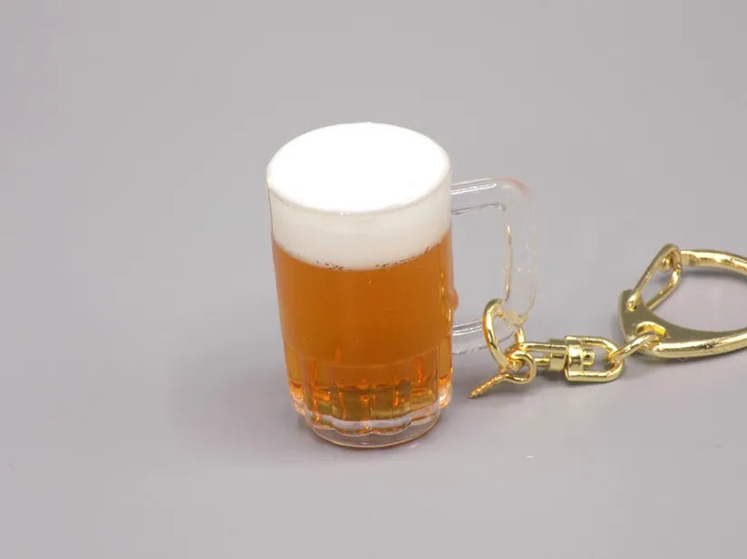 Beer keychain