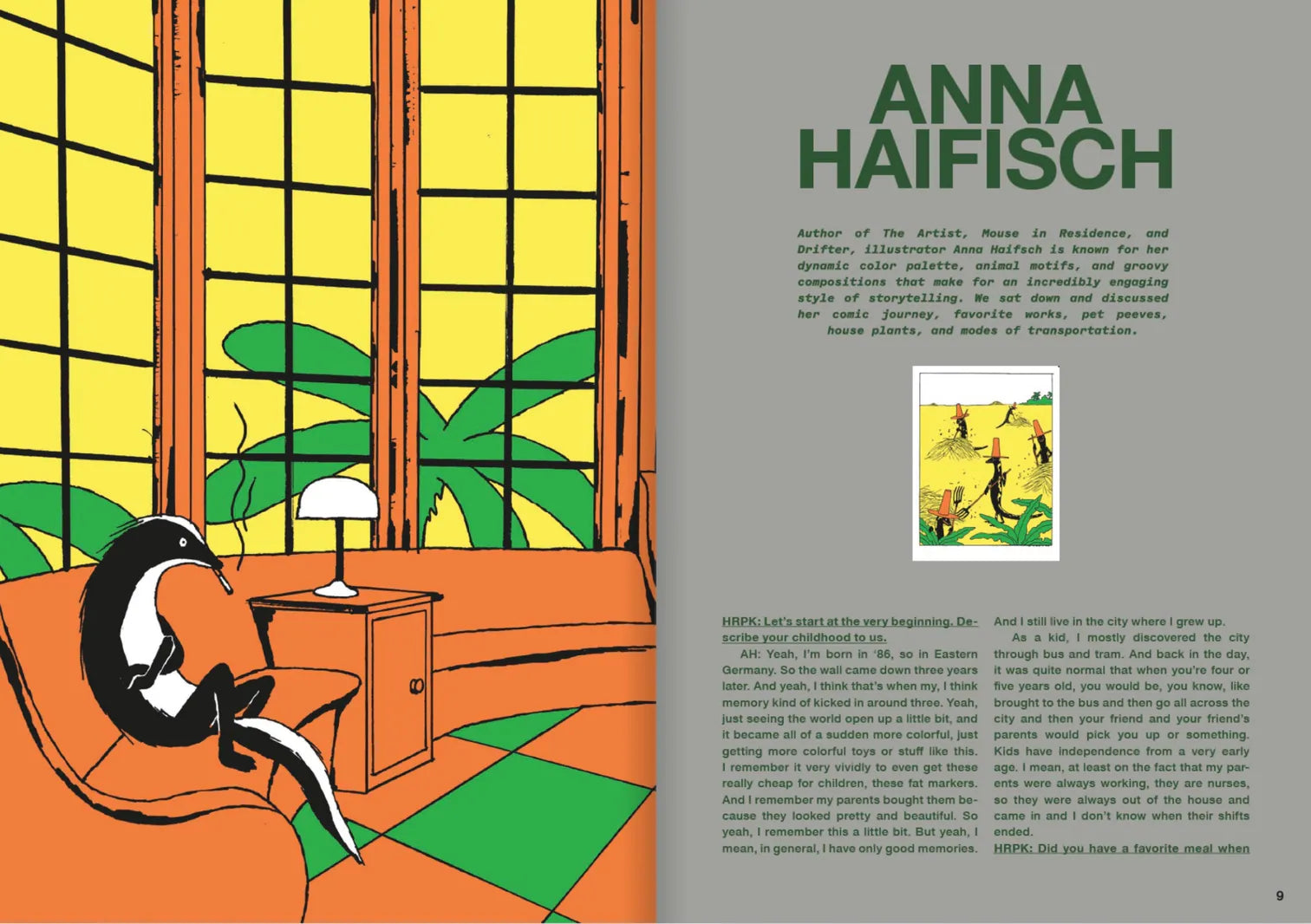 Harapeko Magazine, Issue 2 — detail