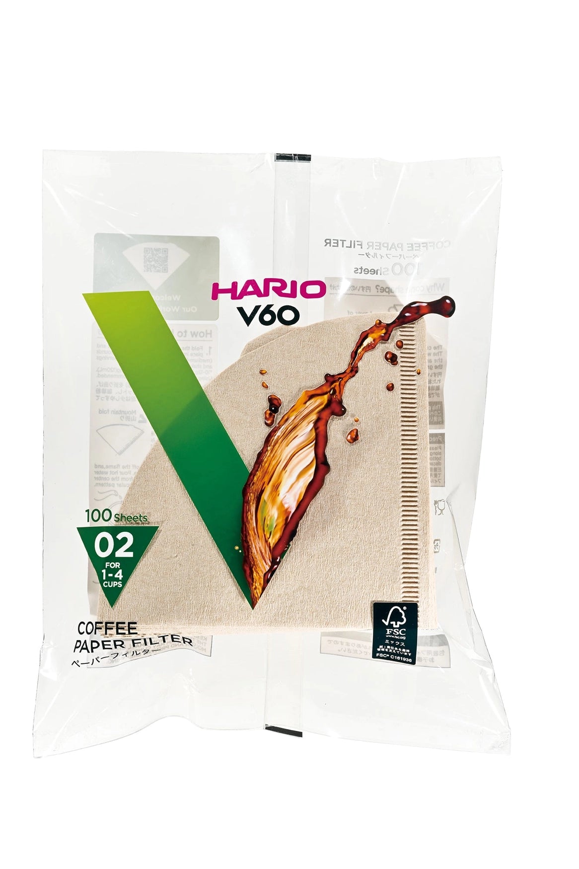 V60 size 02 paper filters