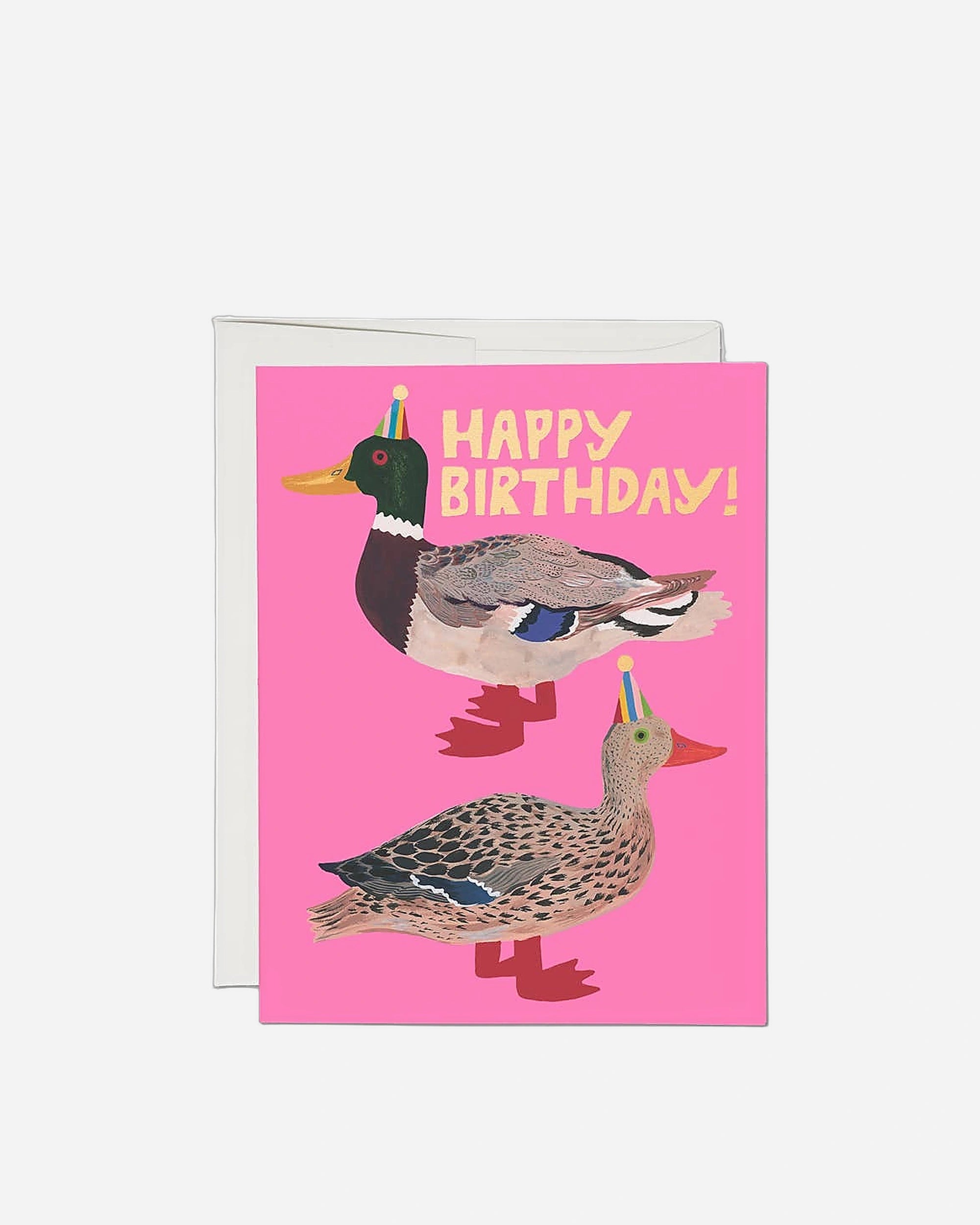 A photo of Quacky Birthday greeting card