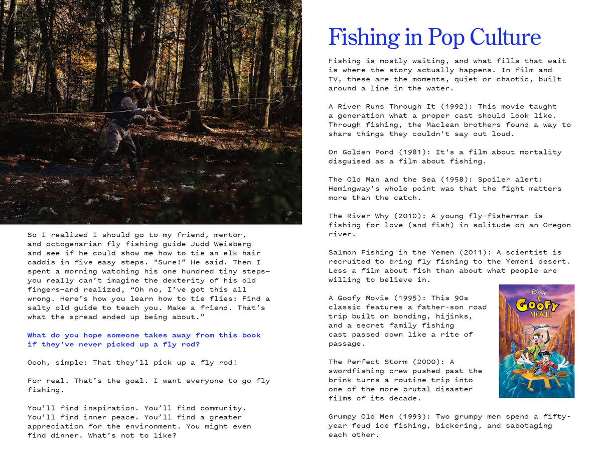 Many Corners Issue 4: Fishing — detail