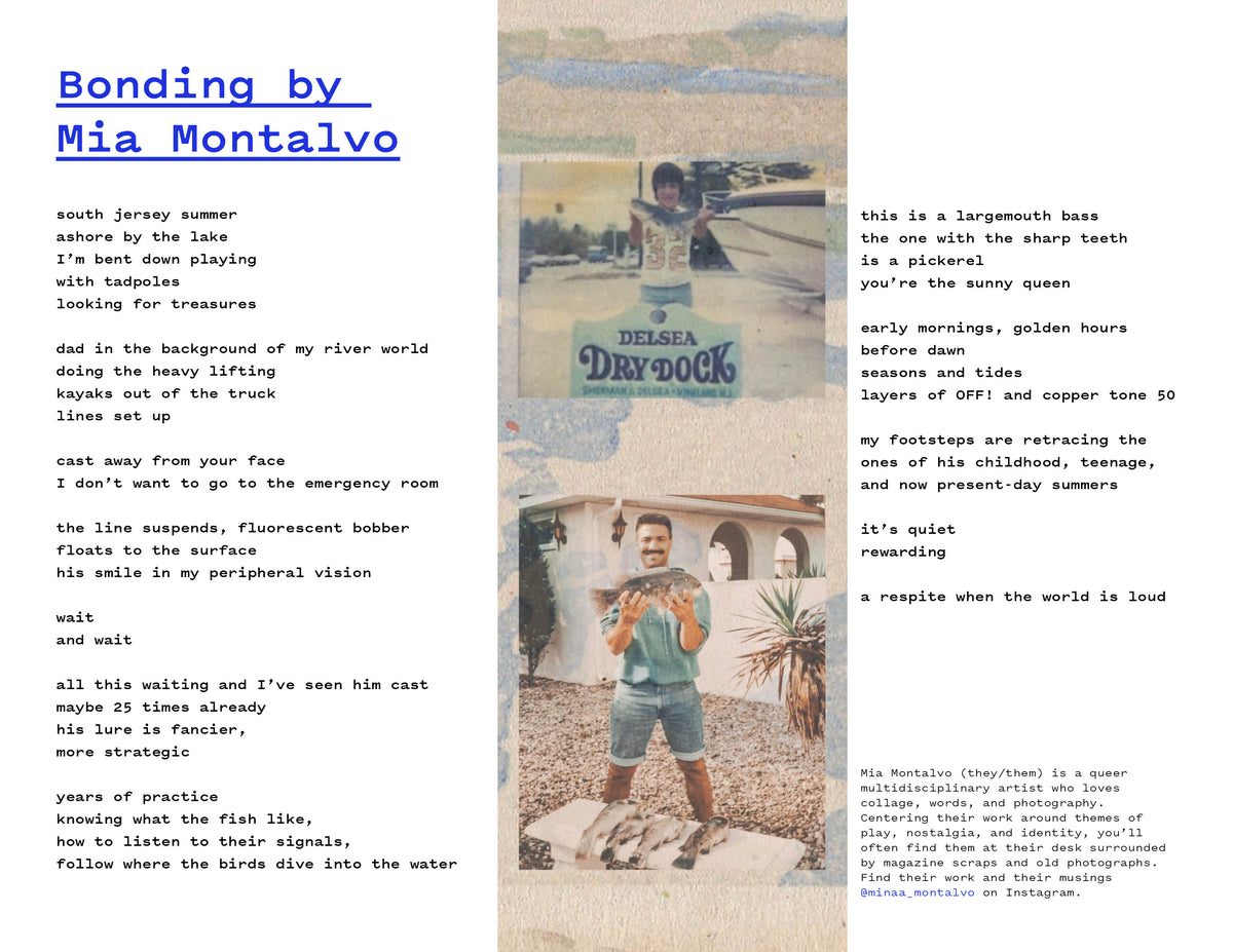 Many Corners Issue 4: Fishing — detail