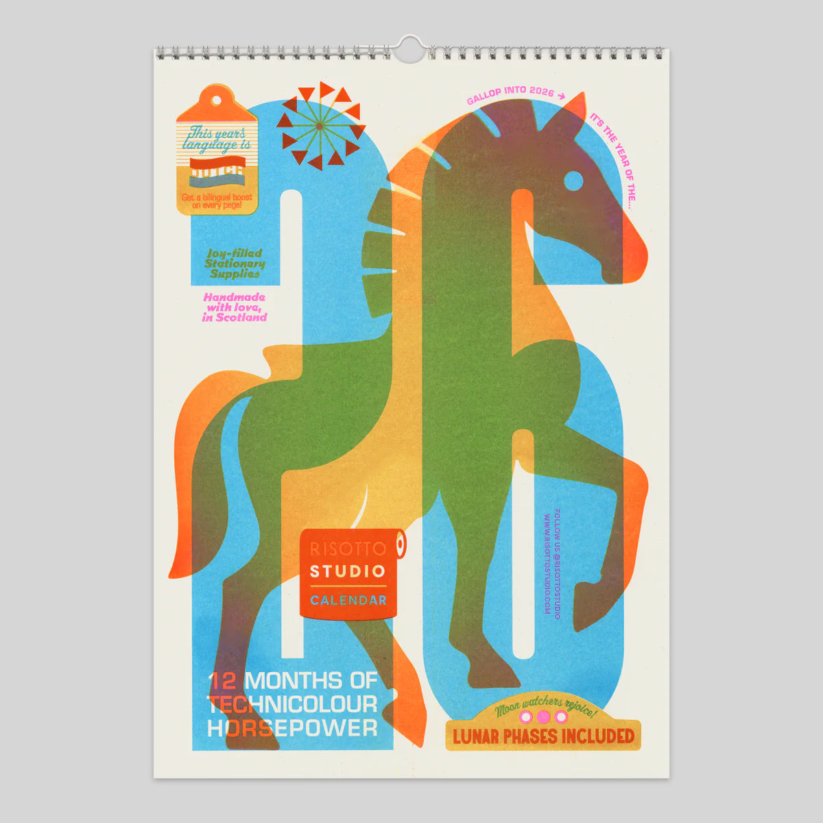2026 A3 Riso Calendar