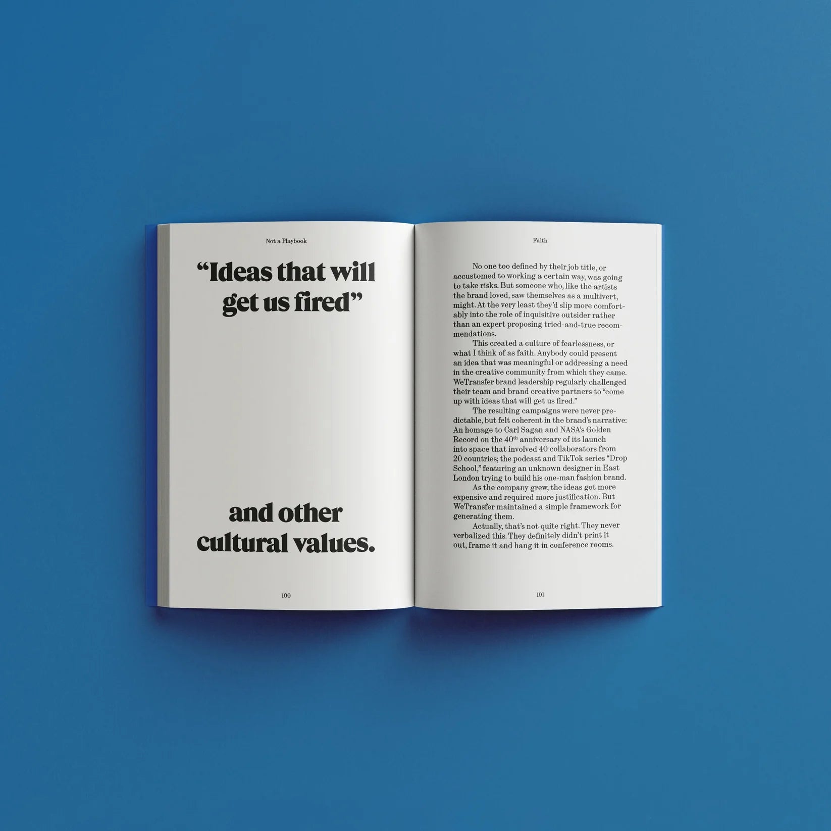 Not A Playbook: The art of building a brand