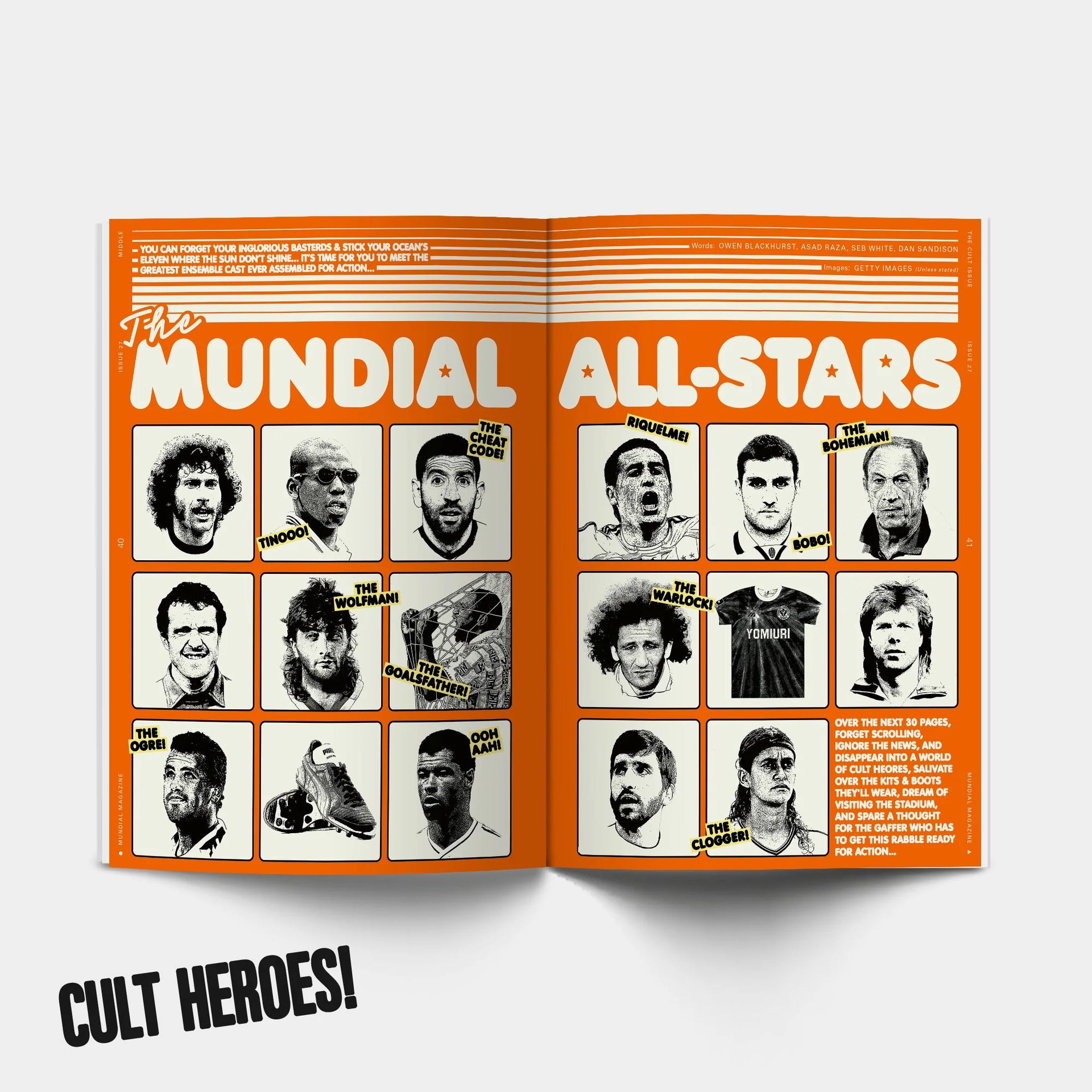 Mundial Issue 27: Cult Heroes Special — detail