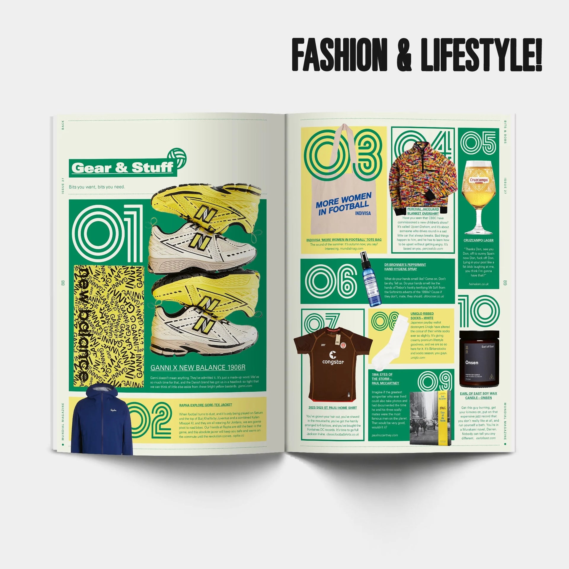 Mundial Issue 27: Cult Heroes Special — detail