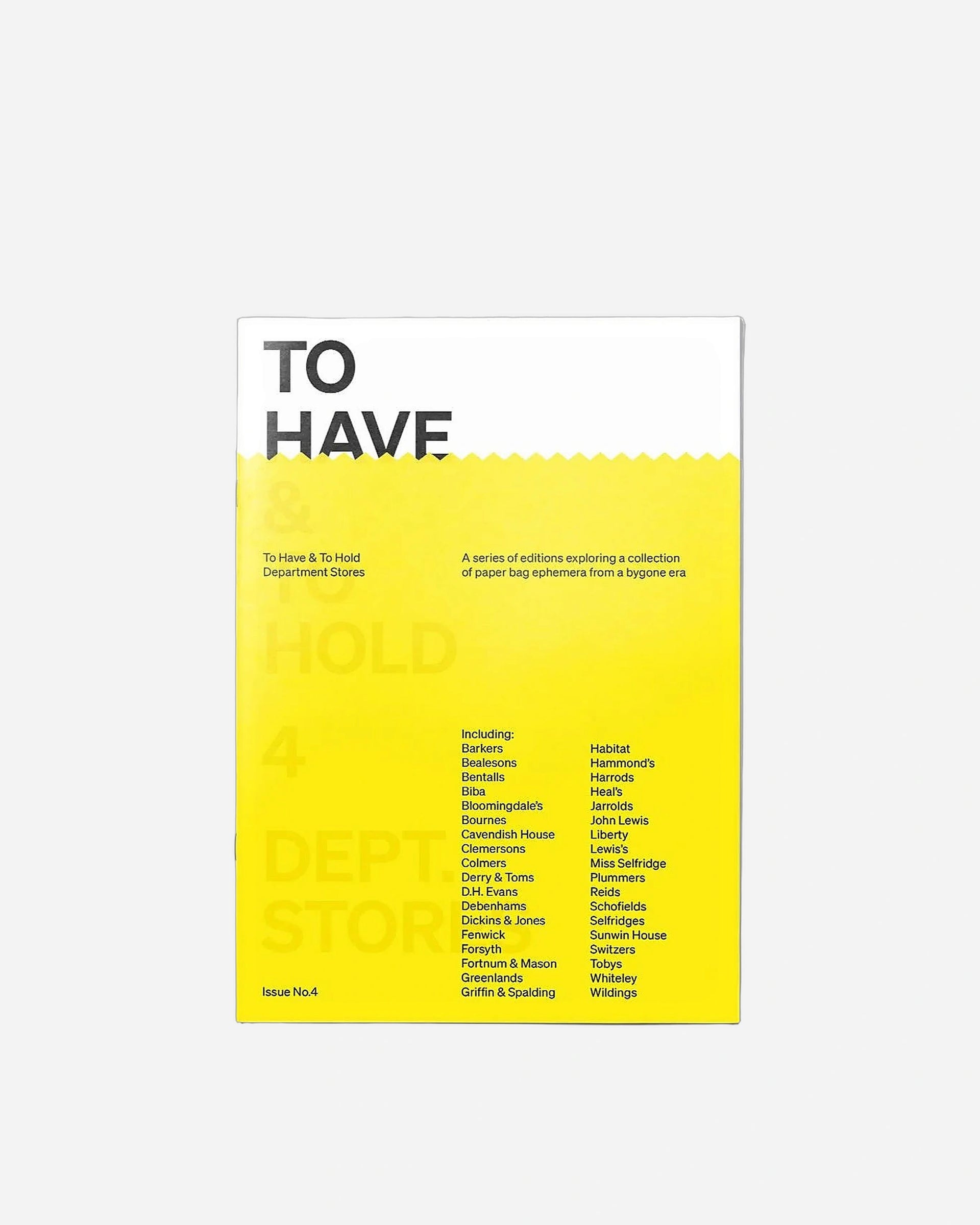 To Have & To Told Vol. 4 Dept. Stores