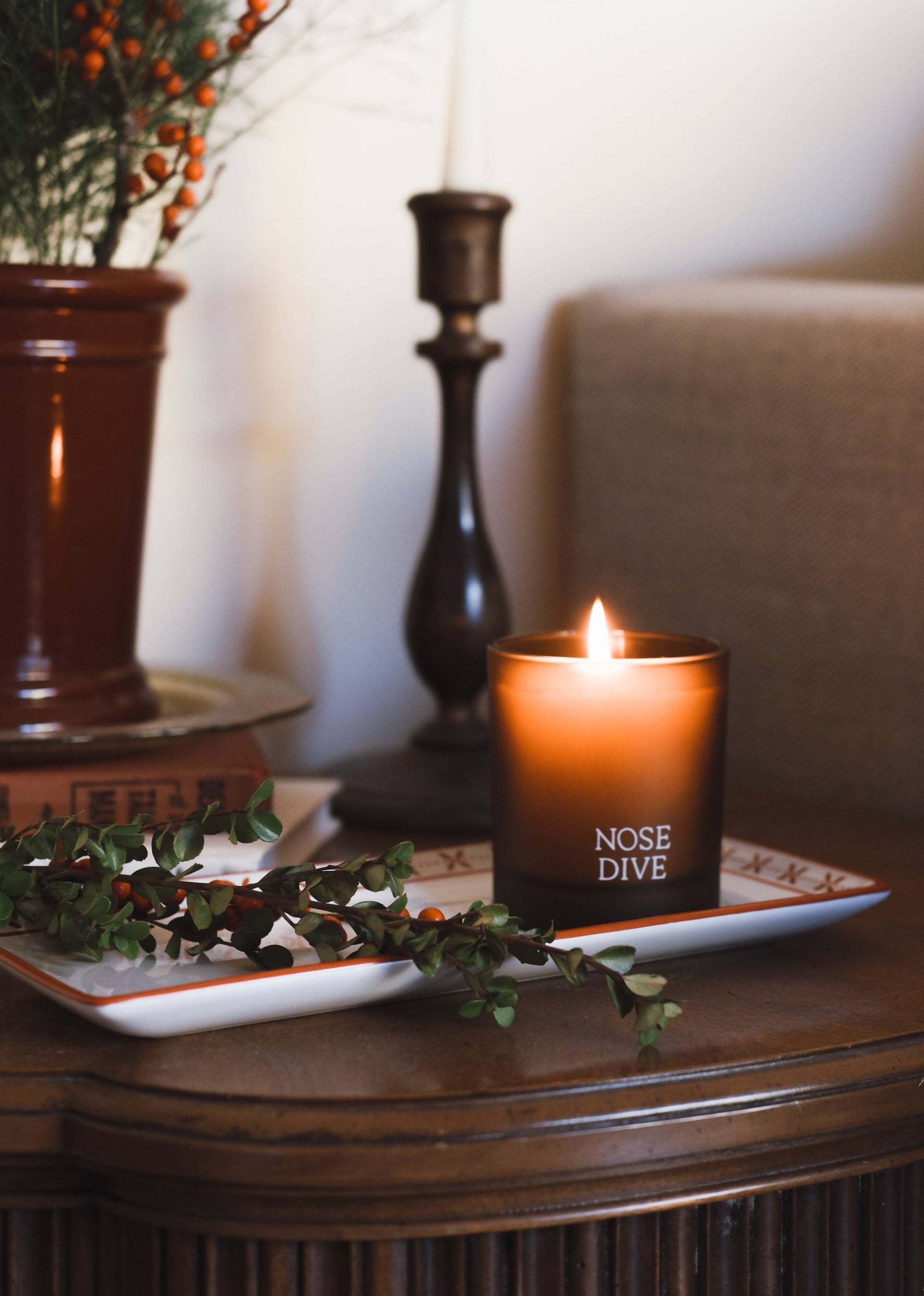 Snow Days candle