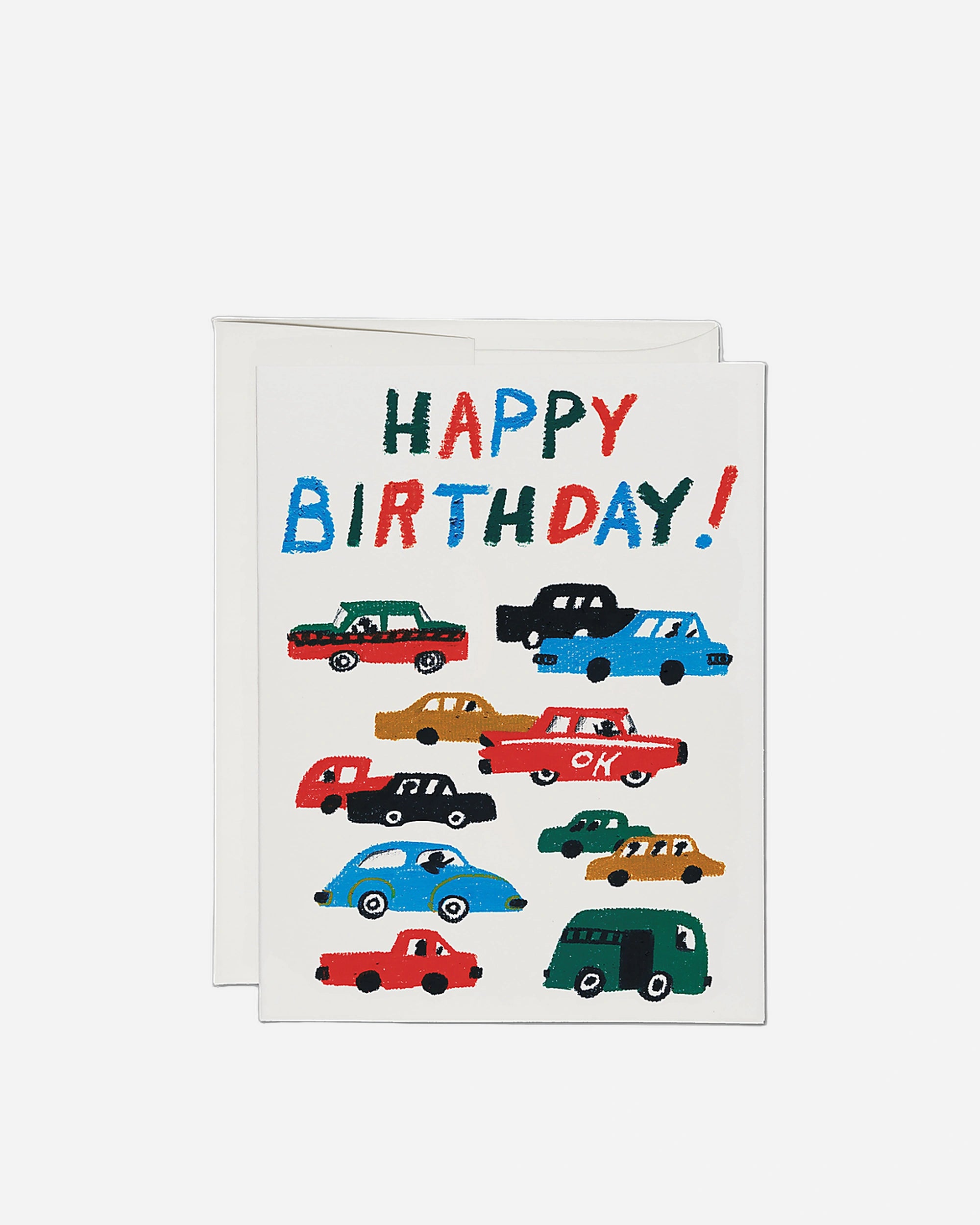 A photo of Birthday Traffic birthday greeting card
