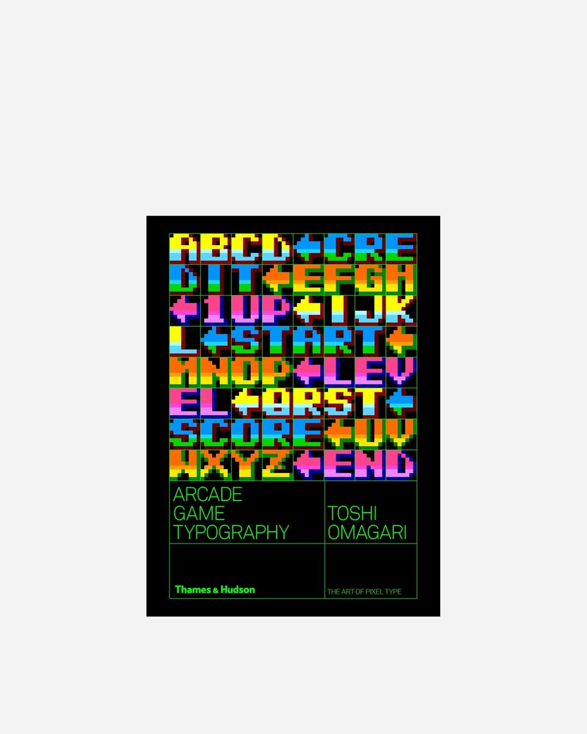 Arcade Game Typography: the Art of Pixel Type