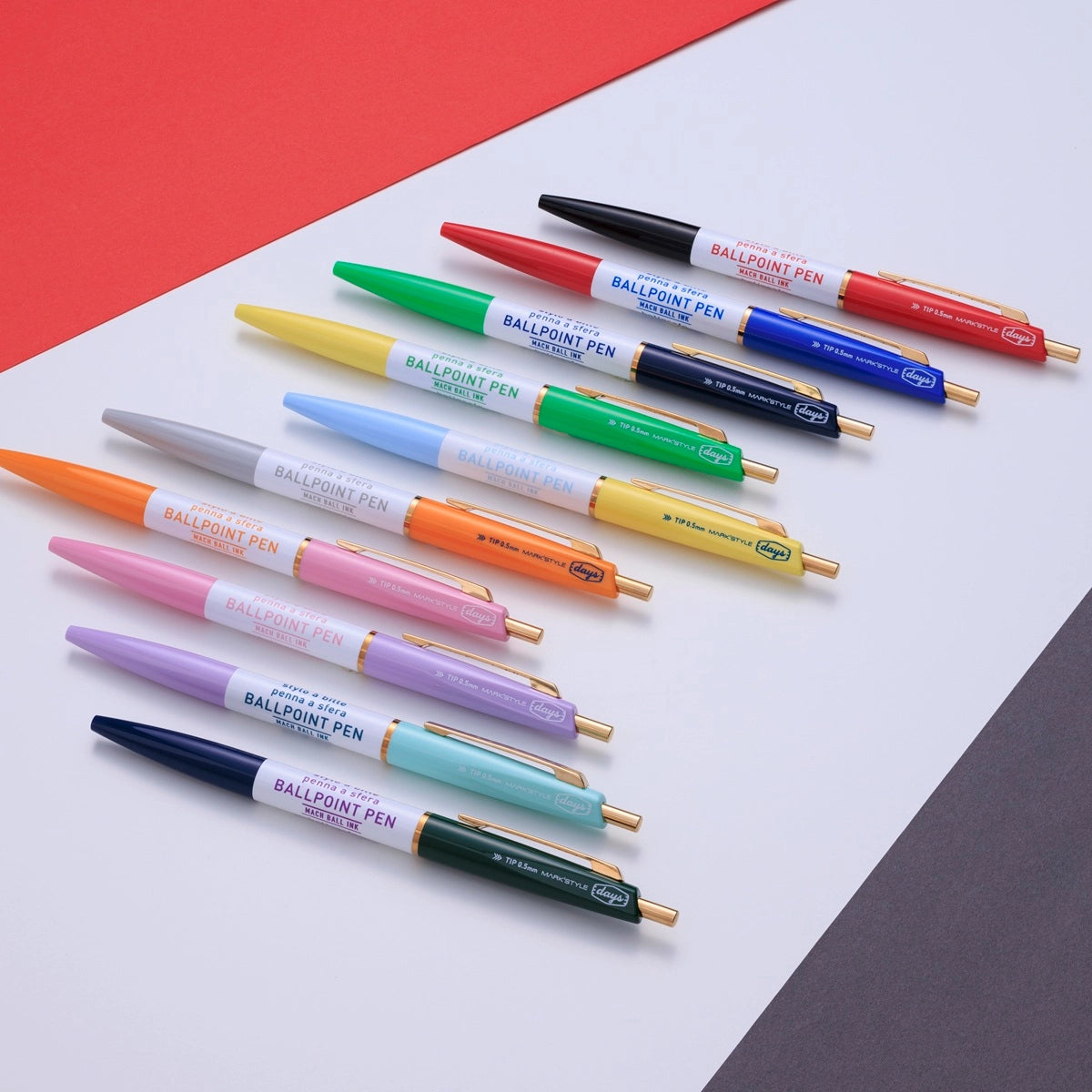 3-Section Ball ink pen