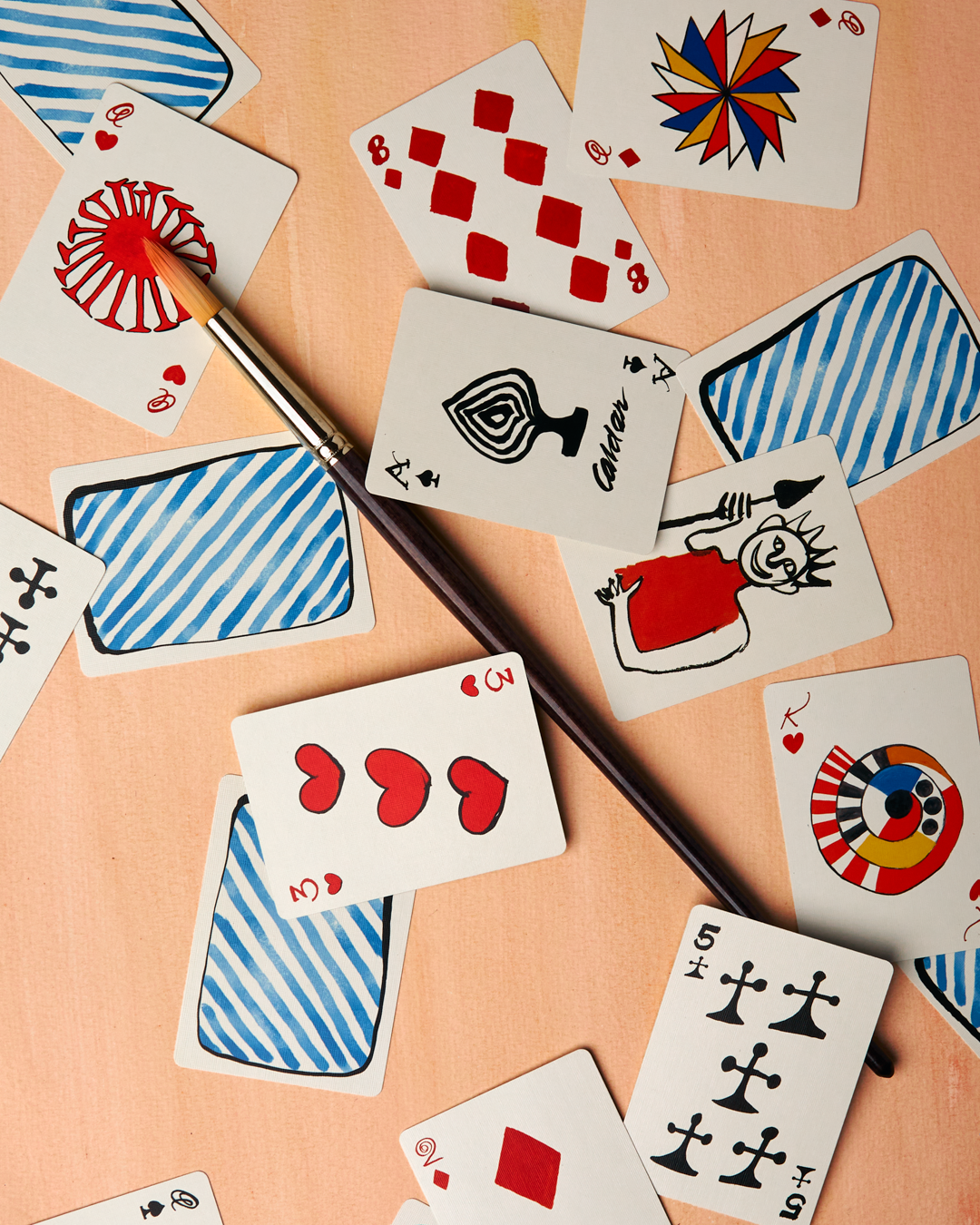 Calder playing cards