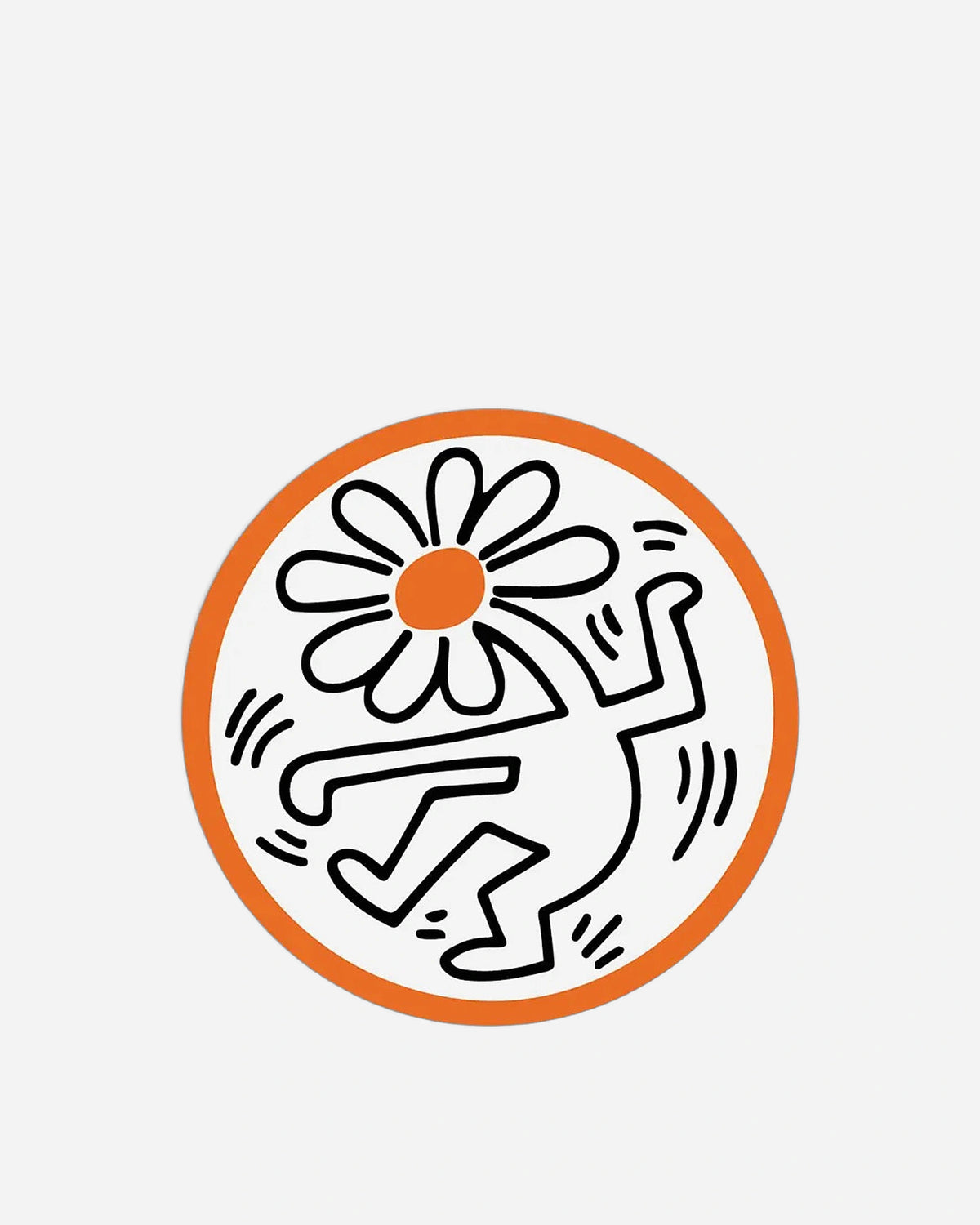 Flower Guy sticker