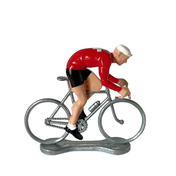 Switzerland Cyclist Figurine