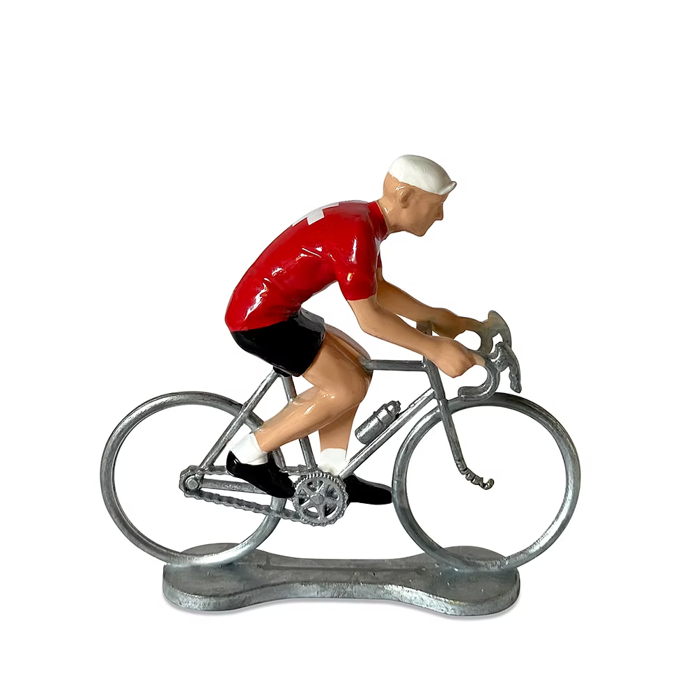 Switzerland Cyclist Figurine