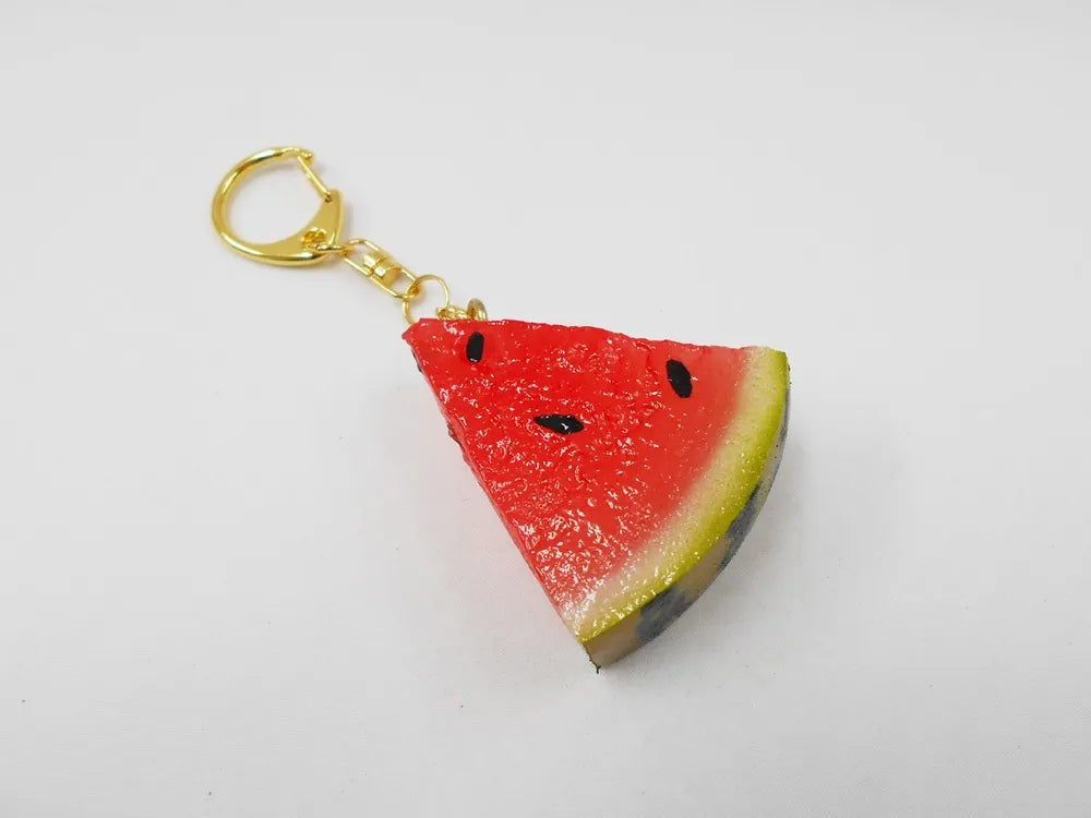 Watermelon slice keychain