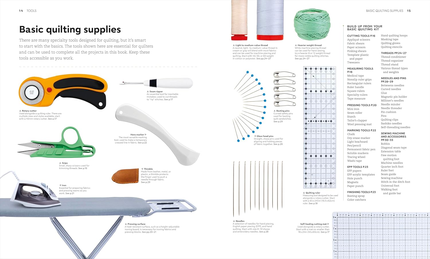 The Quilting Book — detail