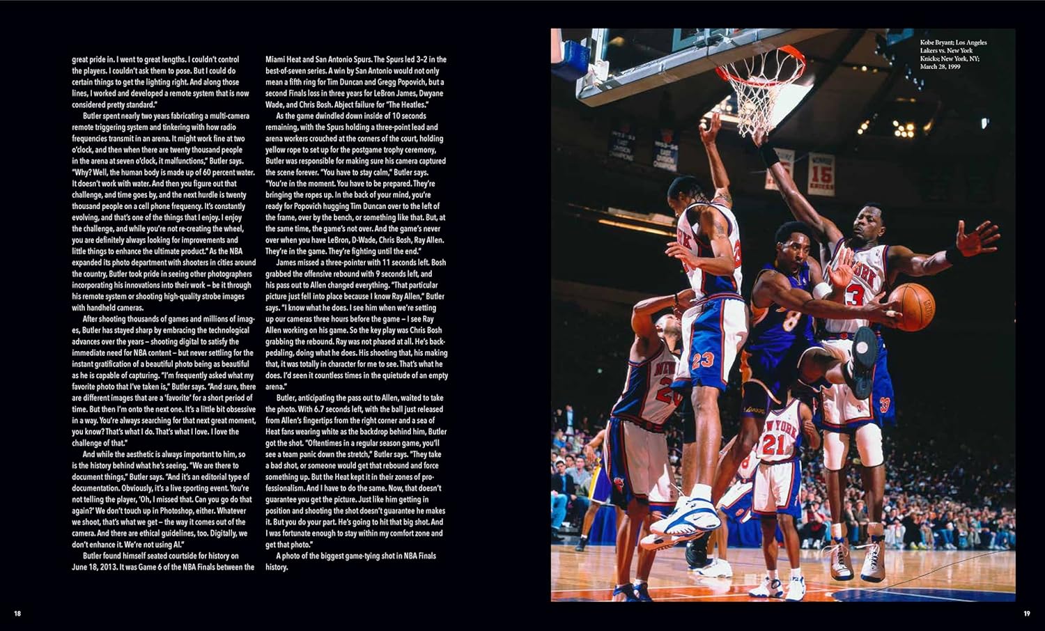 Courtside: 40 Years of NBA Photography — detail