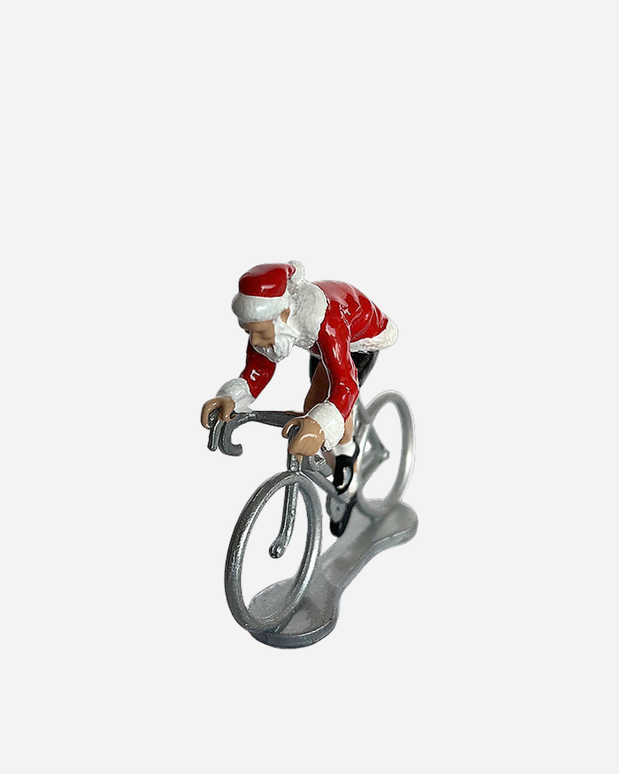 Santa Claus cyclist figurine