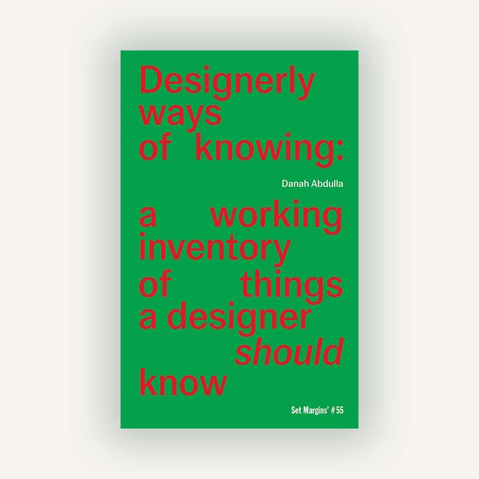 Designerly Ways of Knowing - Another Corner