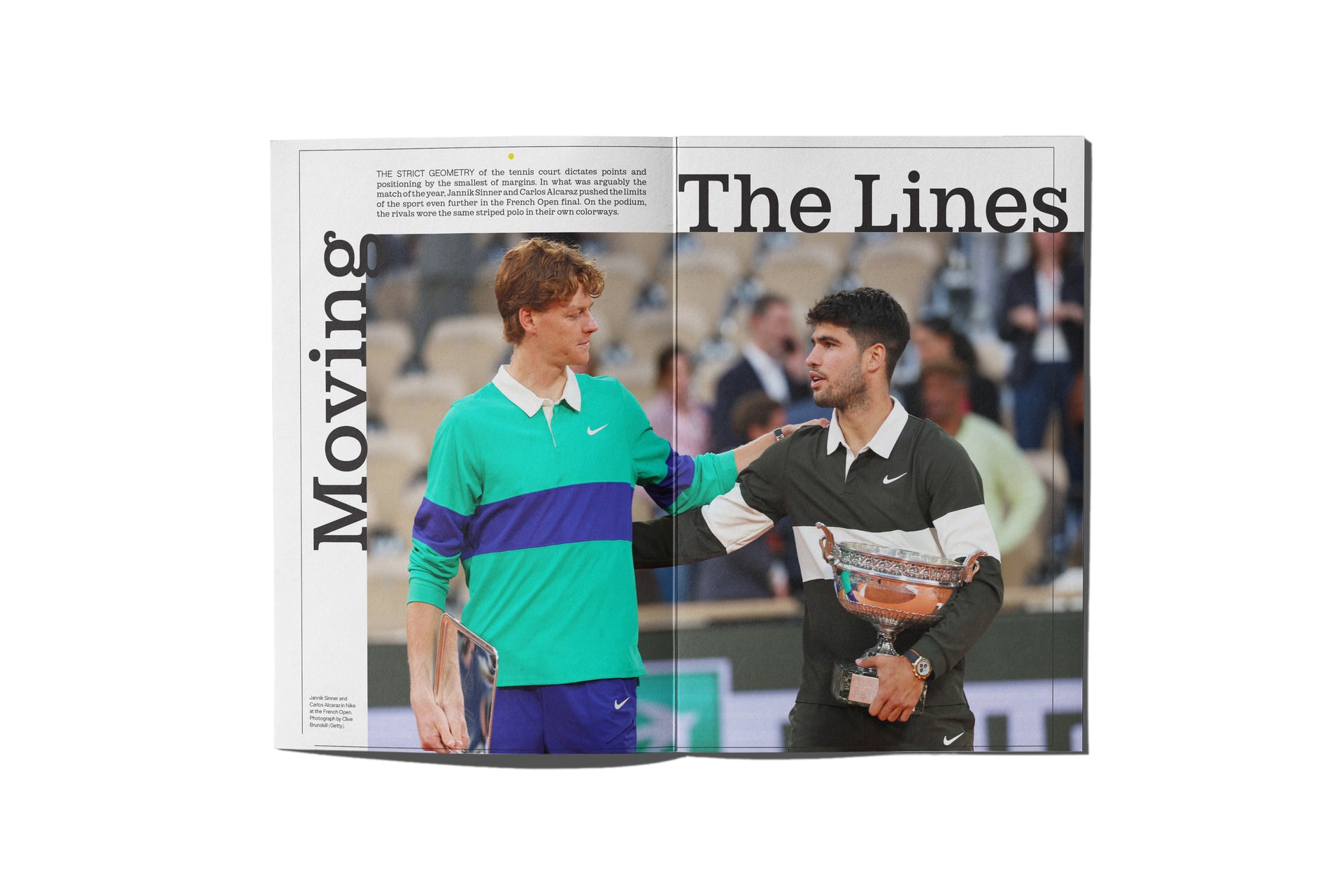 Tennis In Photographs, The Style Issue — detail