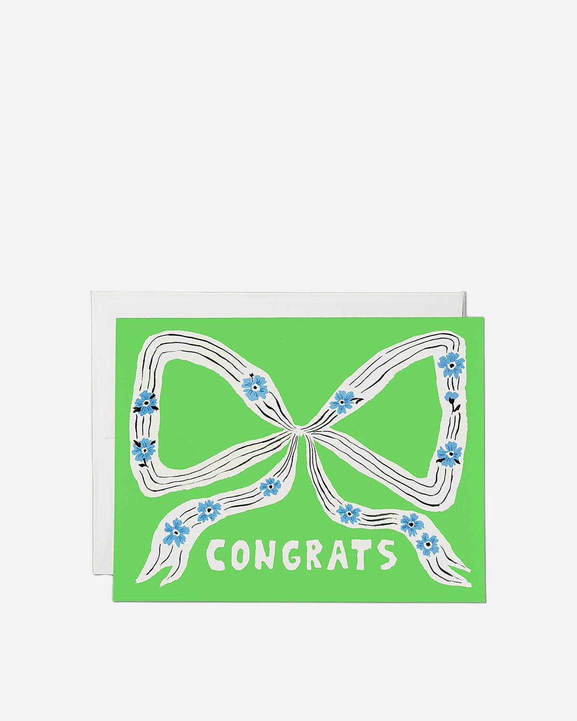 A photo of Perfect Bow Congrats greeting card