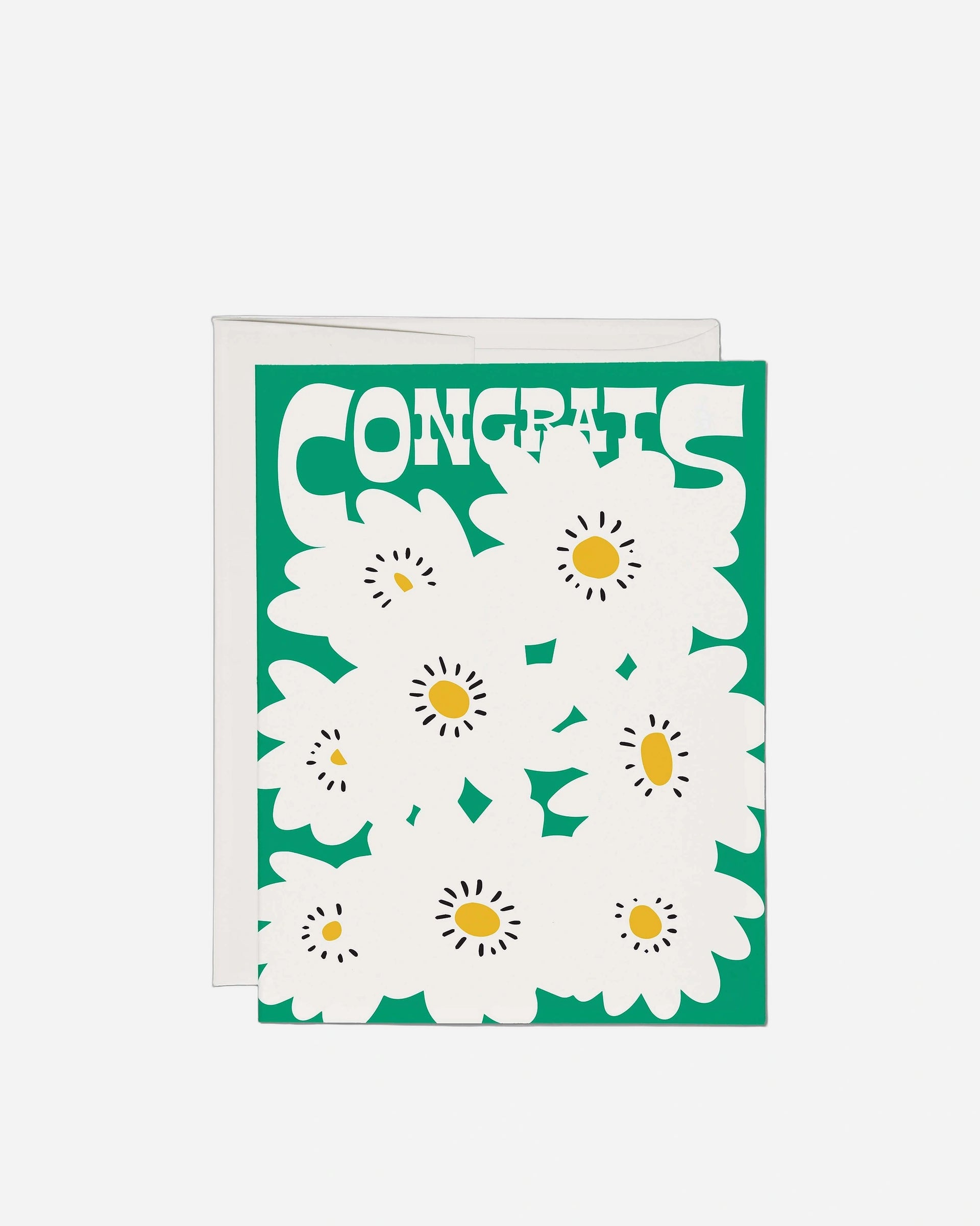 A photo of Congrats Poppies greeting card