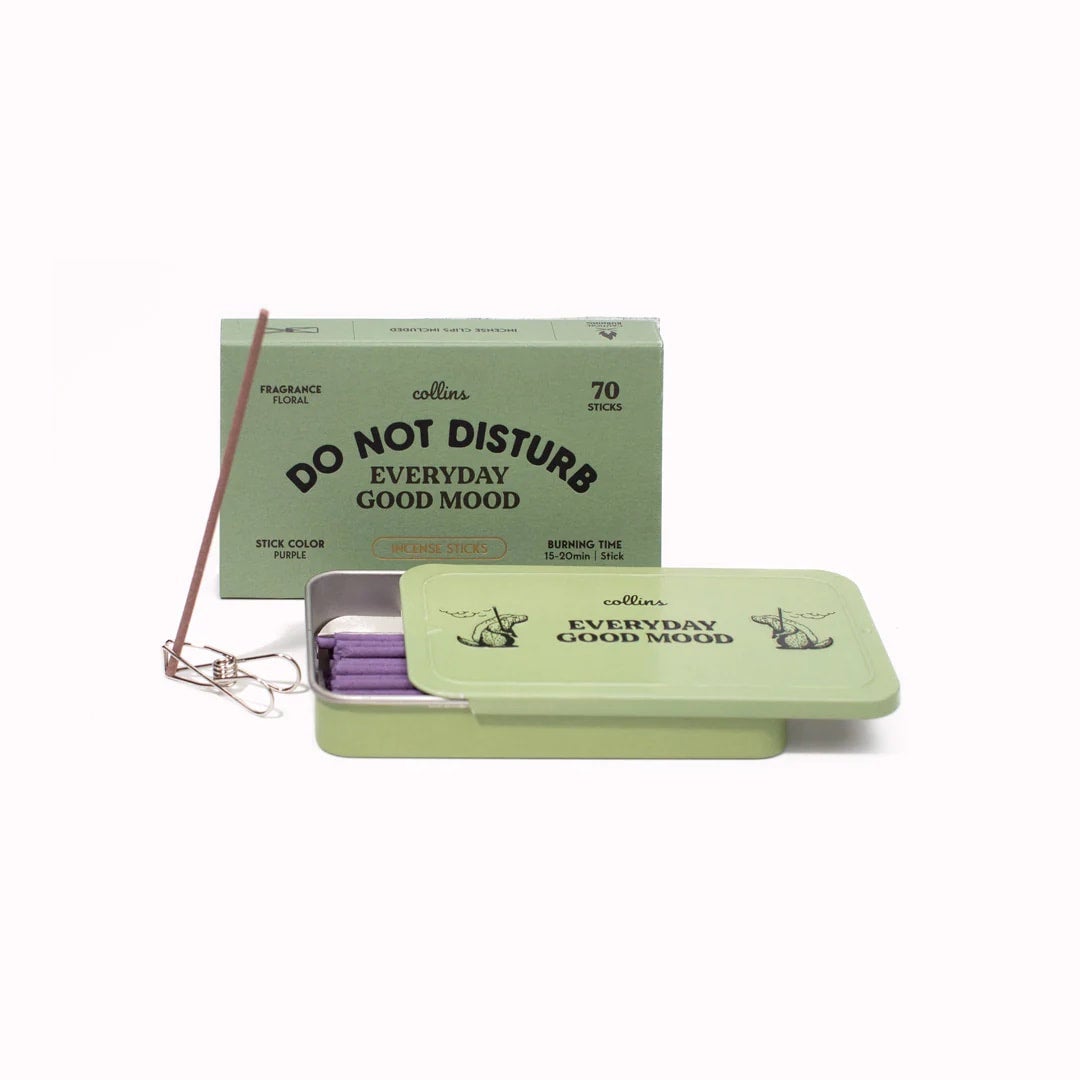 A photo of Do Not Disturb incense sticks