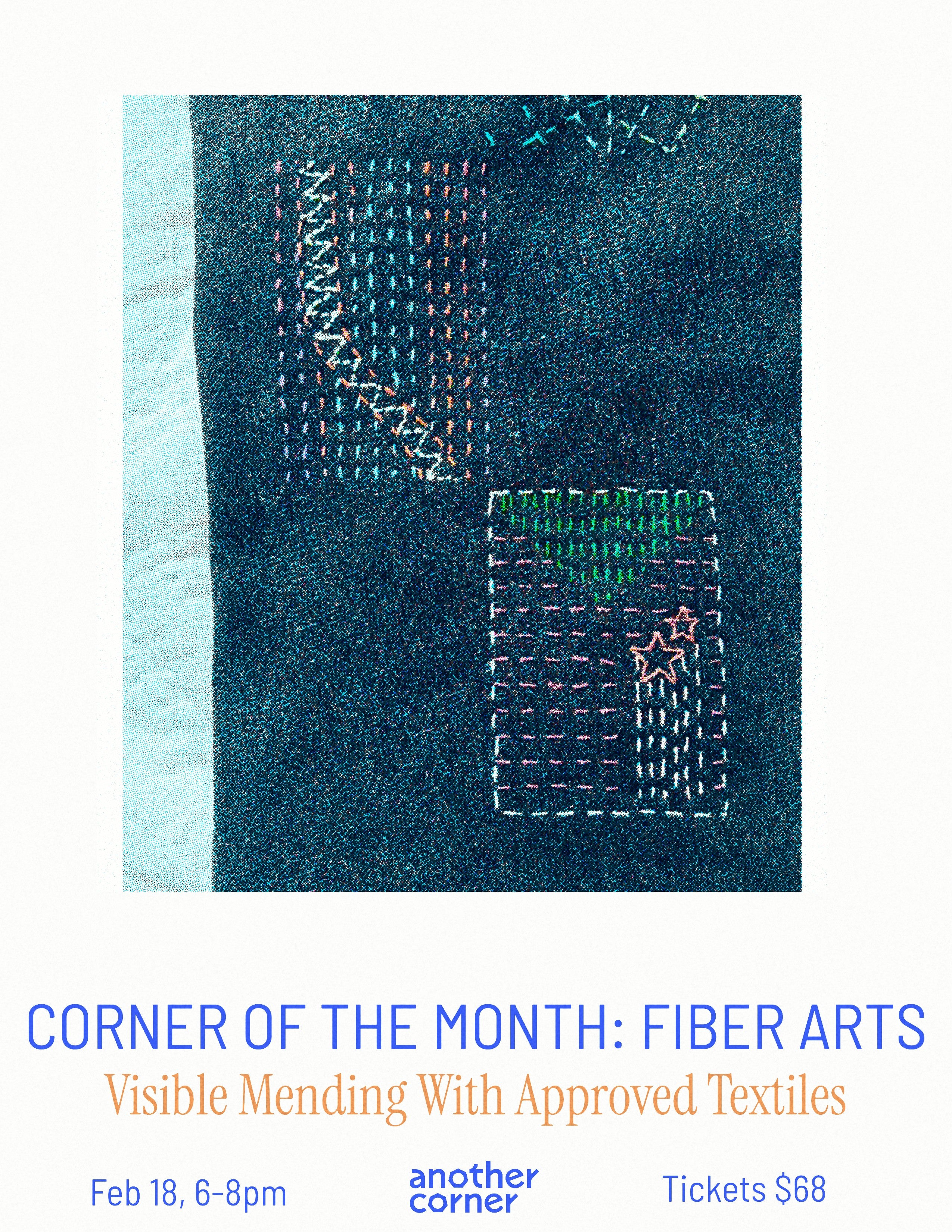 Visible Mending with Approved Textiles