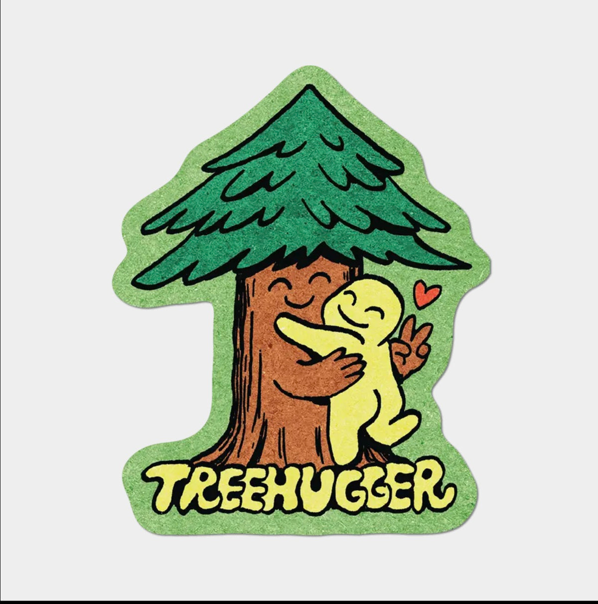 Tree Hugger sticker