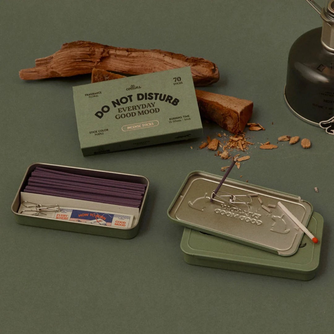 A photo of Do Not Disturb incense sticks