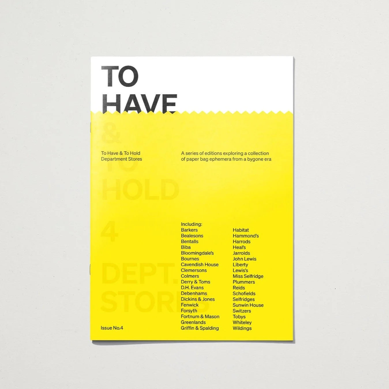 To Have & To Told Vol. 4 Dept. Stores