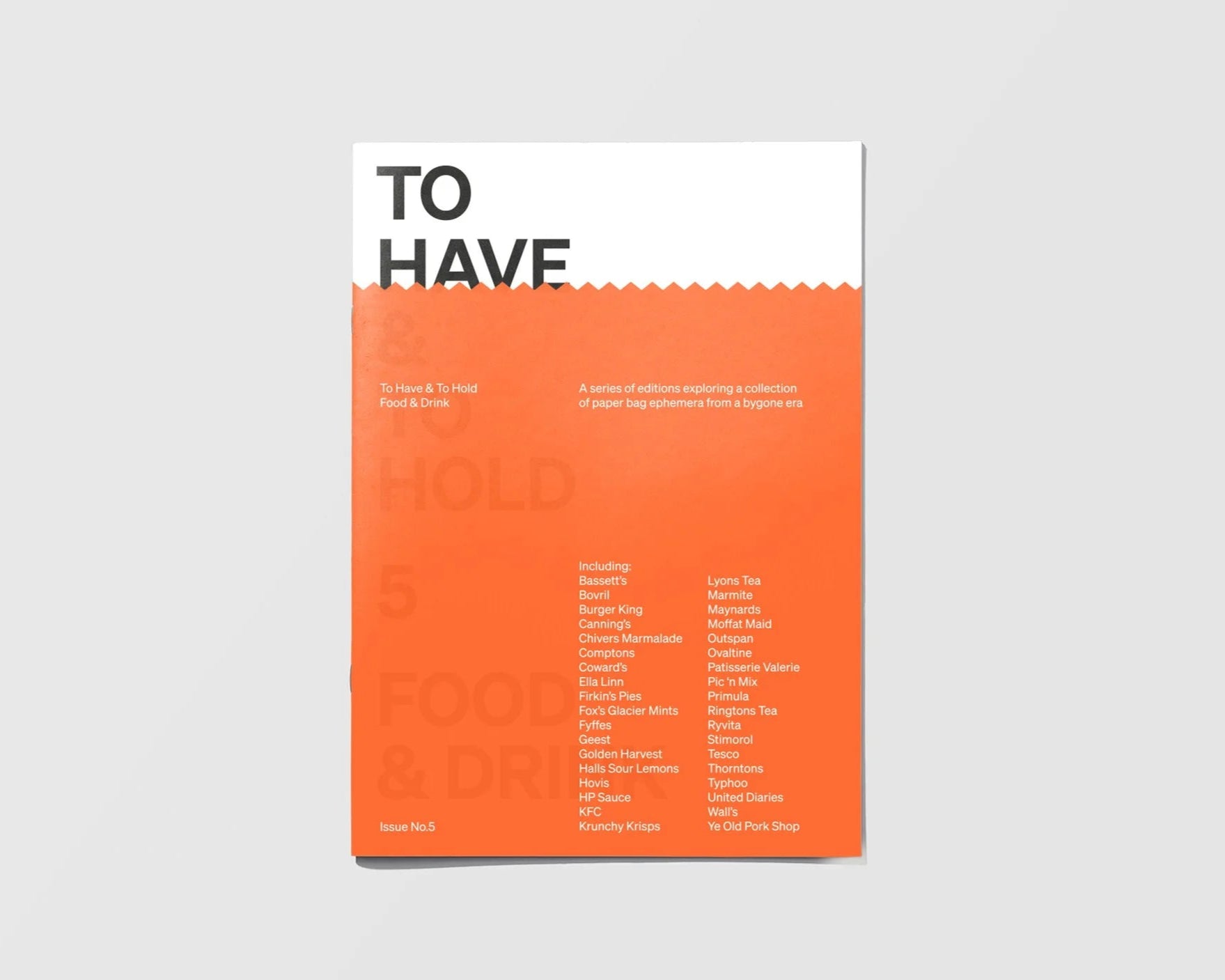 To Have & To Hold: 5 Food & Drink