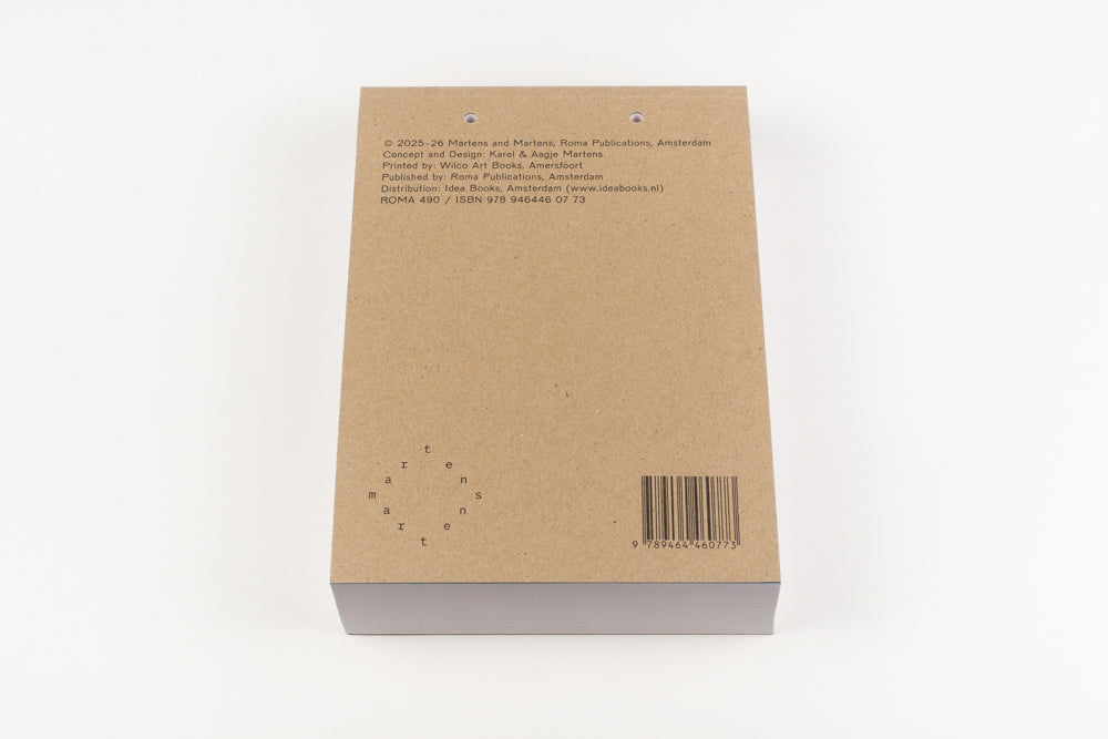 Karel Martens 2026 Calendar / Every day is a new day