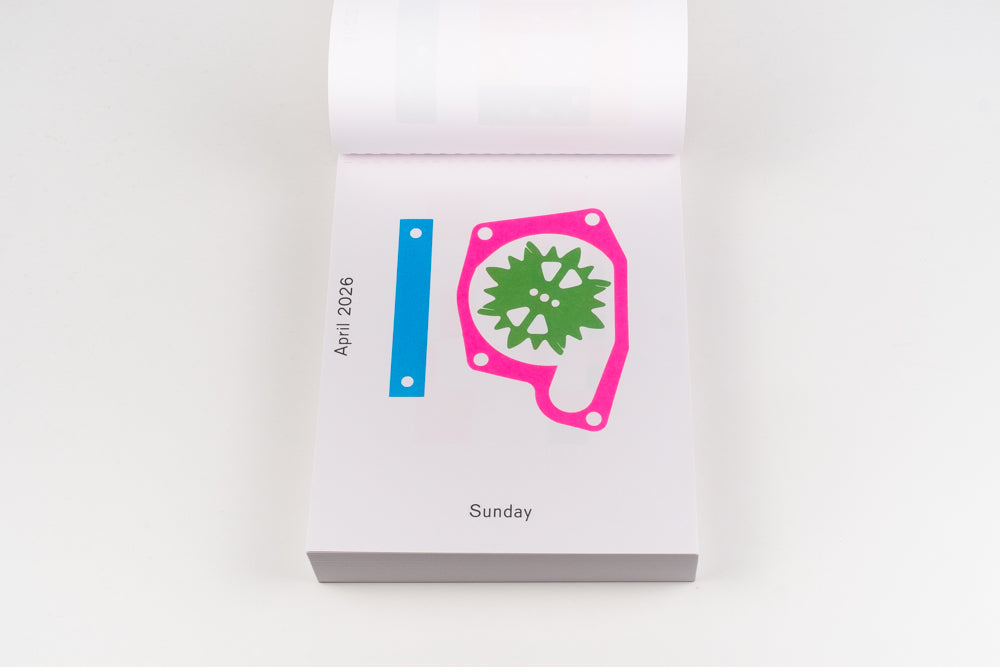 Karel Martens 2026 Calendar / Every day is a new day