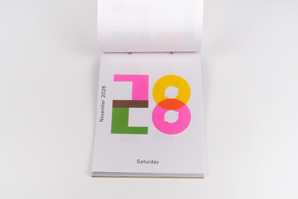 Karel Martens 2026 Calendar / Every day is a new day