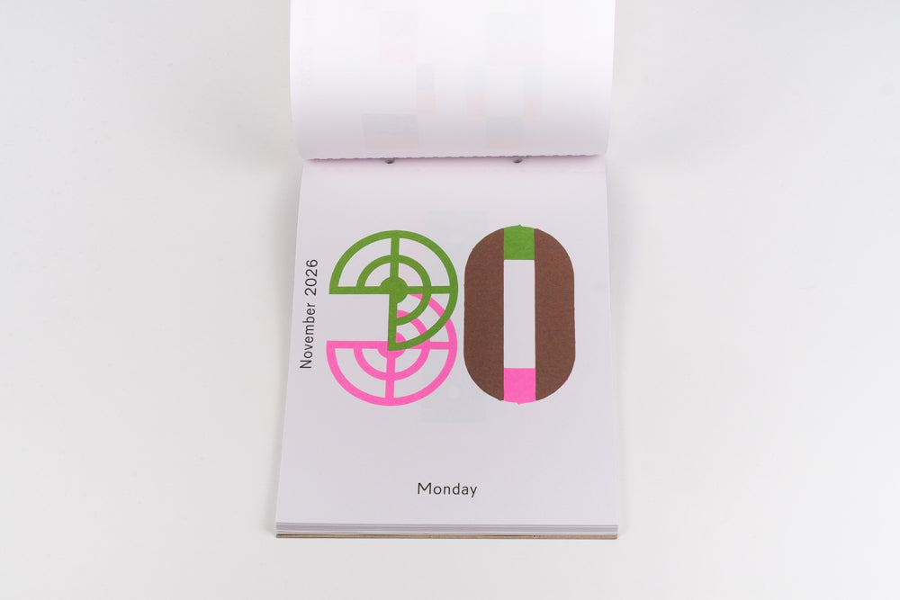 Karel Martens 2026 Calendar / Every day is a new day