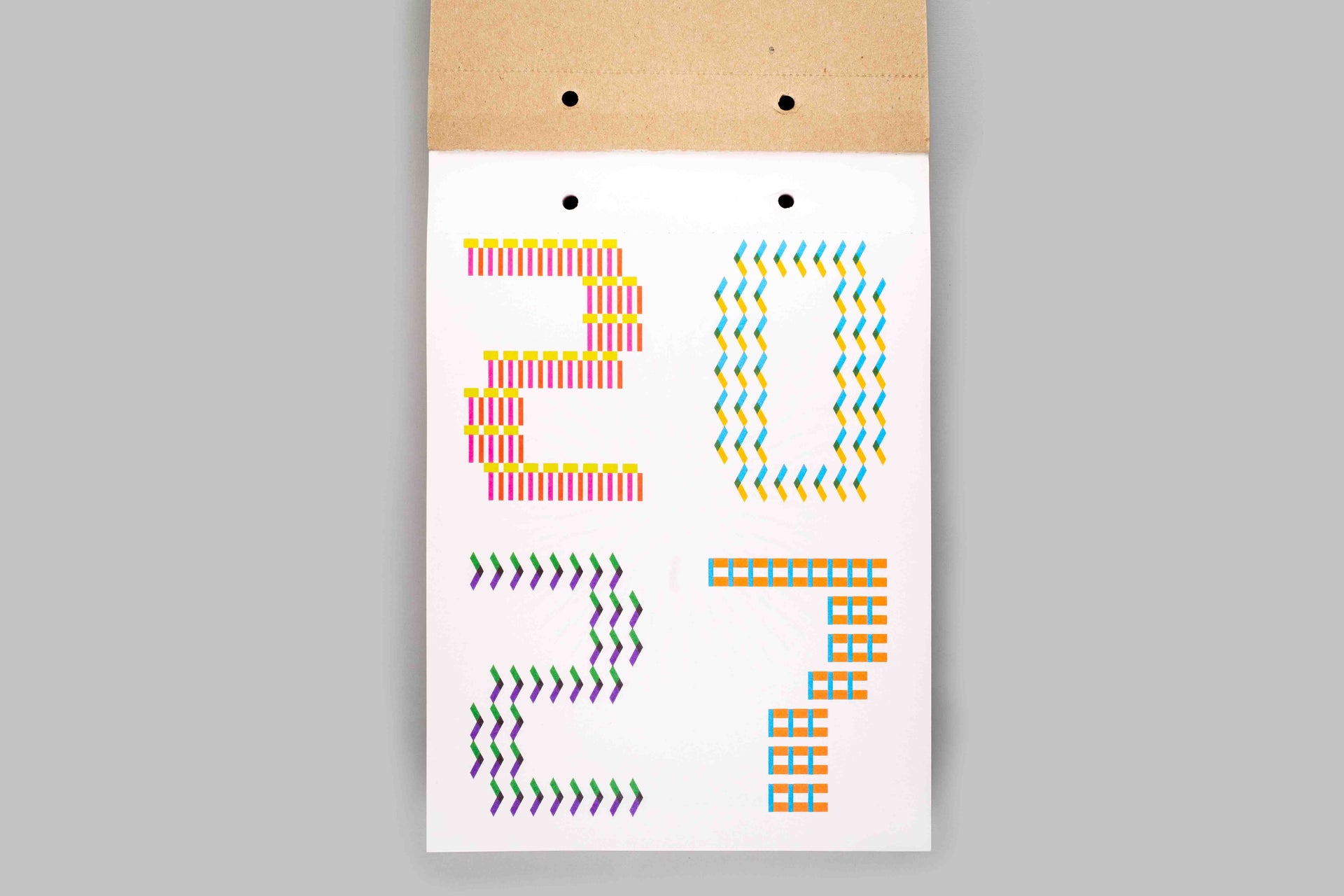 Karel Martens 2027 Calendar / Every day is a new day