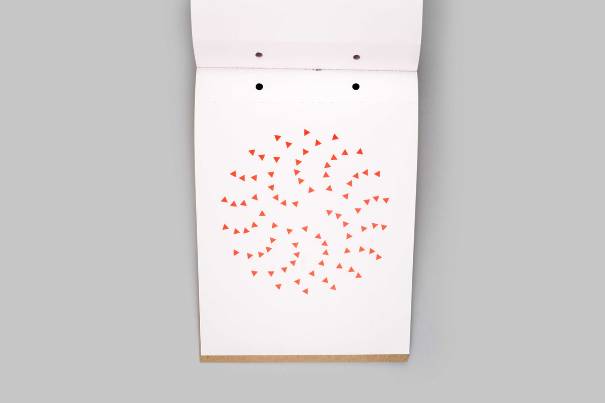 Karel Martens 2027 Calendar / Every day is a new day — detail