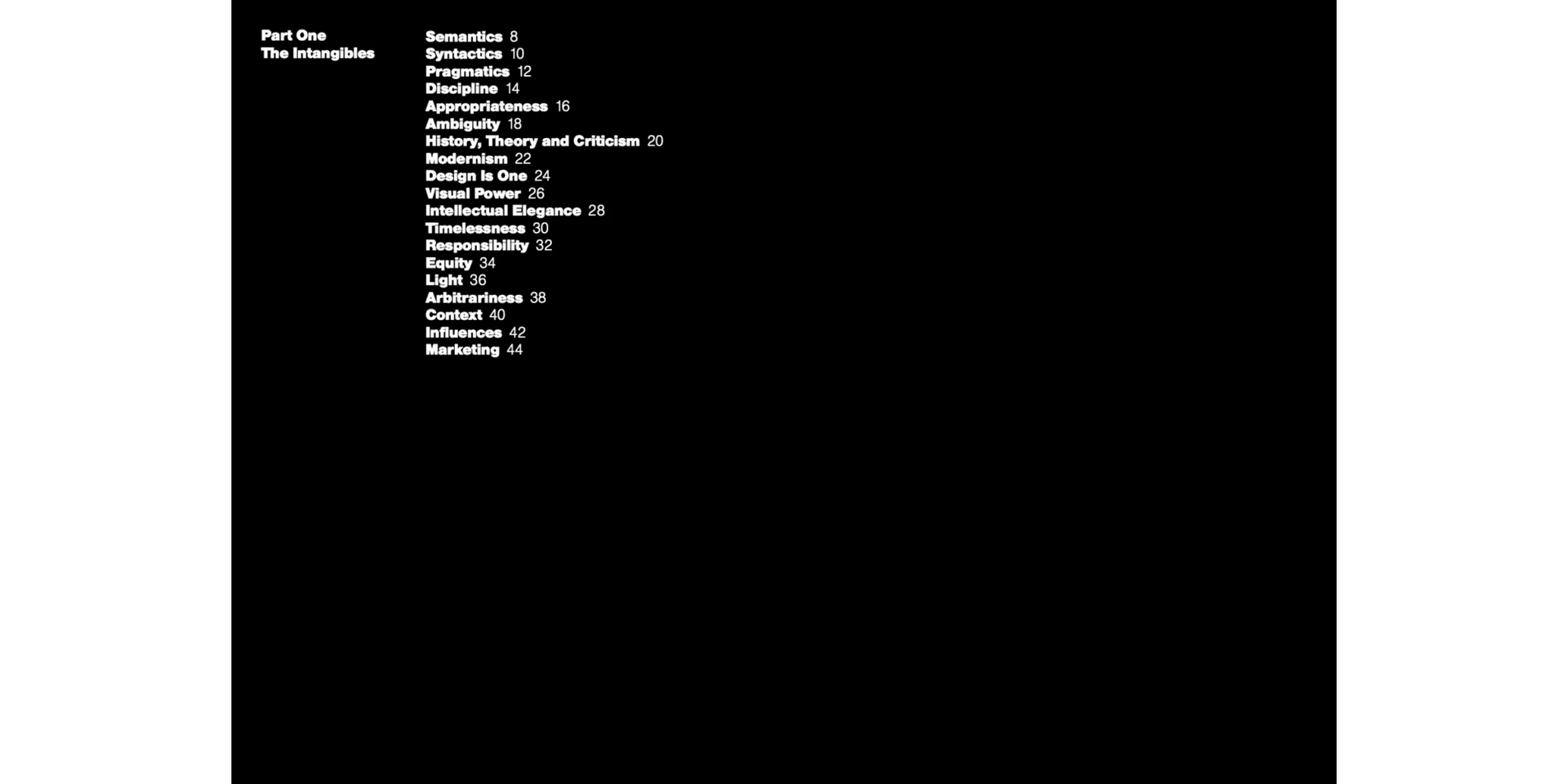 The Vignelli Canon
