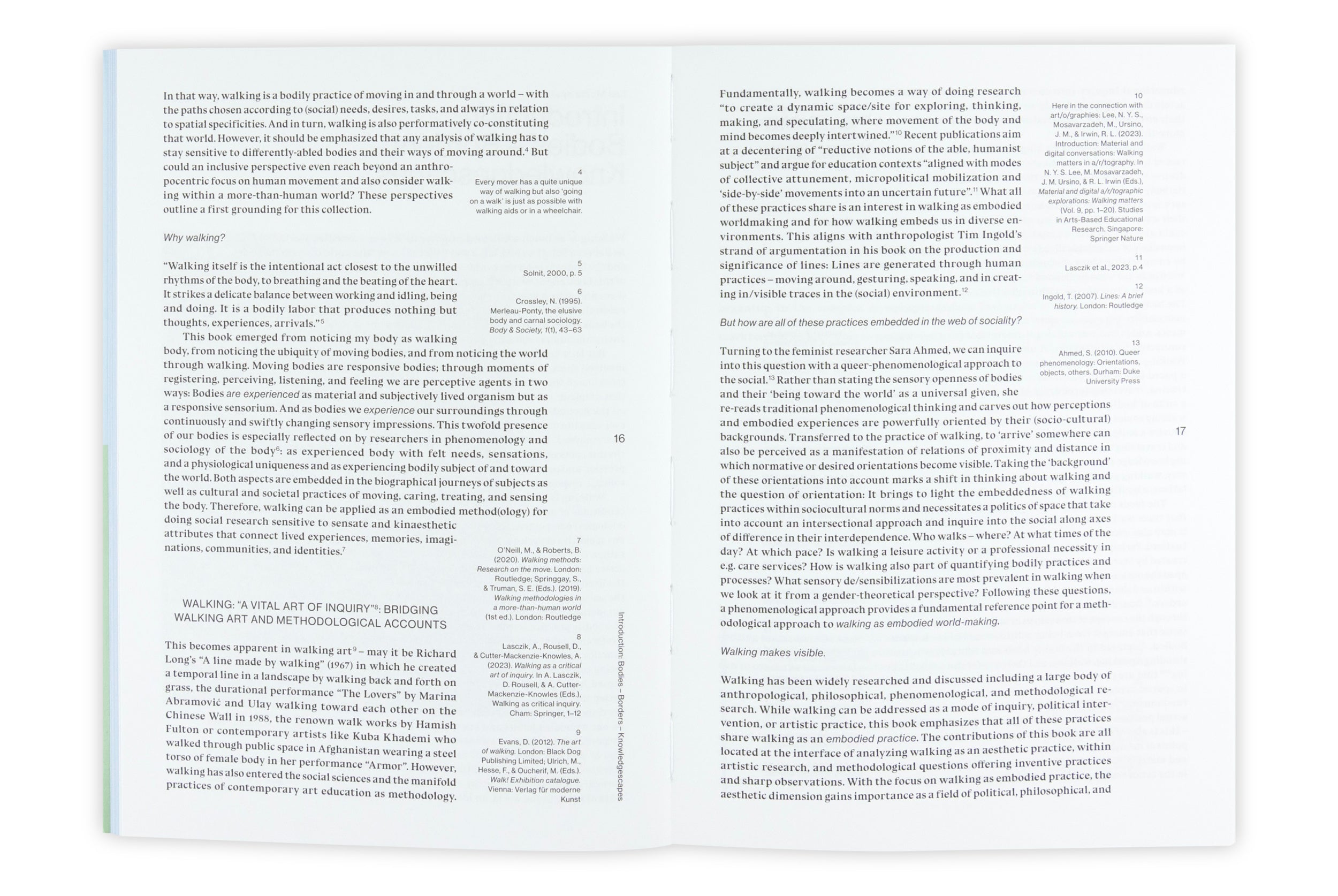 Walking as Embodied Worldmaking