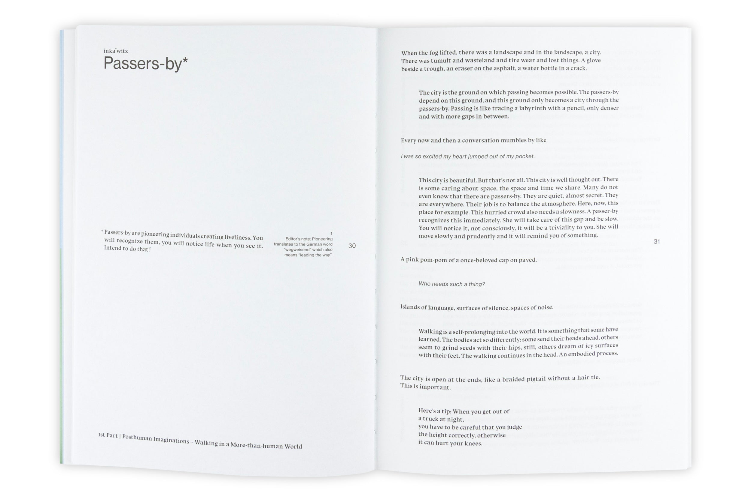 Walking as Embodied Worldmaking