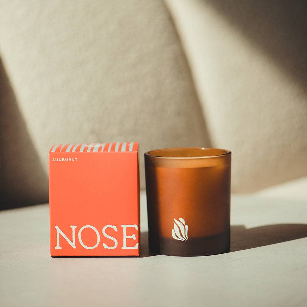 Sunburnt candle — detail